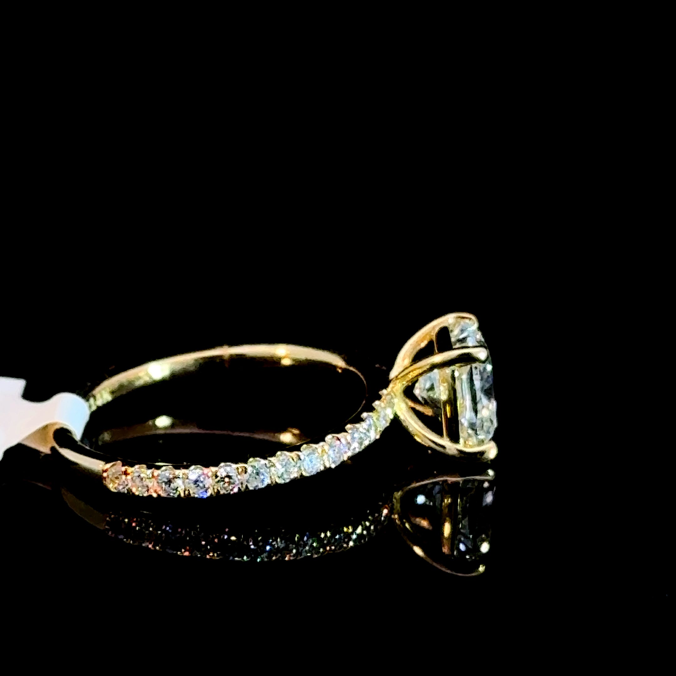 1.55 Carat Square Cushion Cut Lab-Grown Diamond