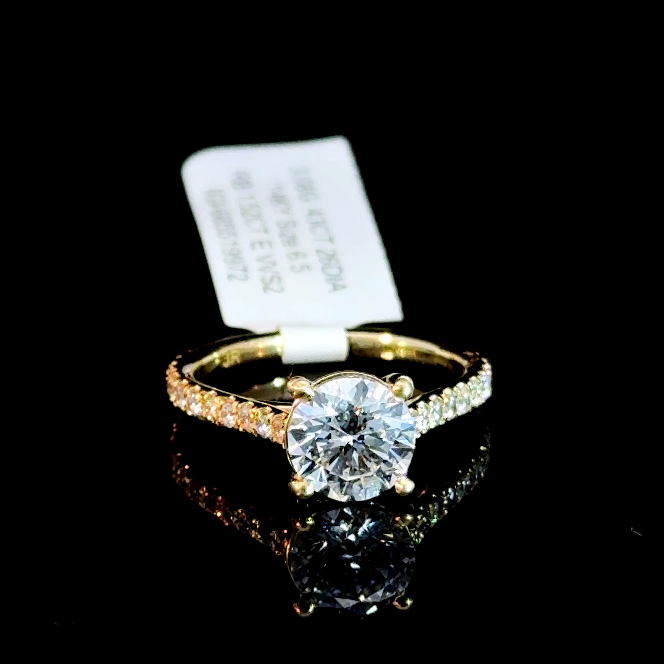 1.52 Carat Round Brilliant Lab-Grown Diamond