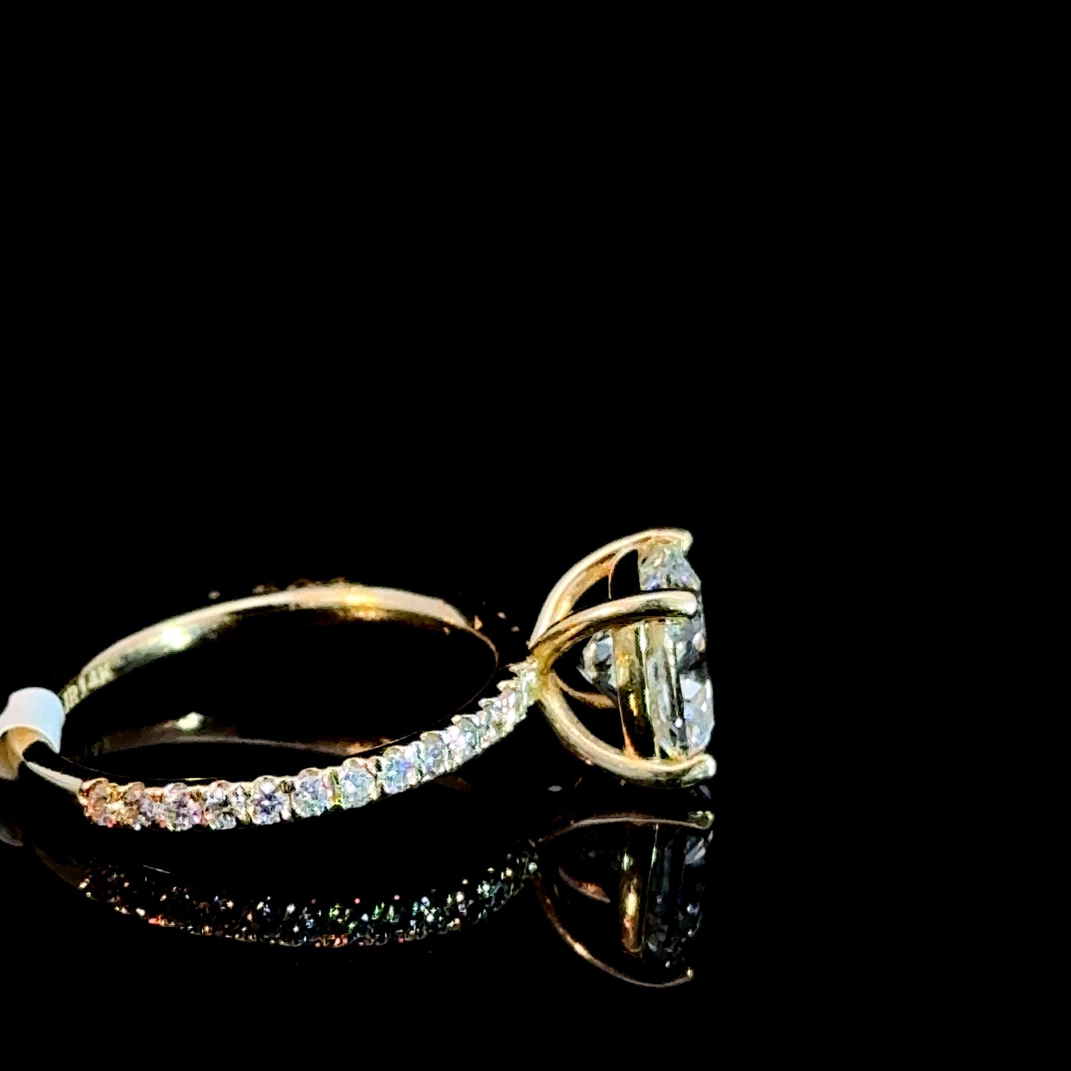 2.10 Carat Square Cushion Cut Lab-Grown Diamond