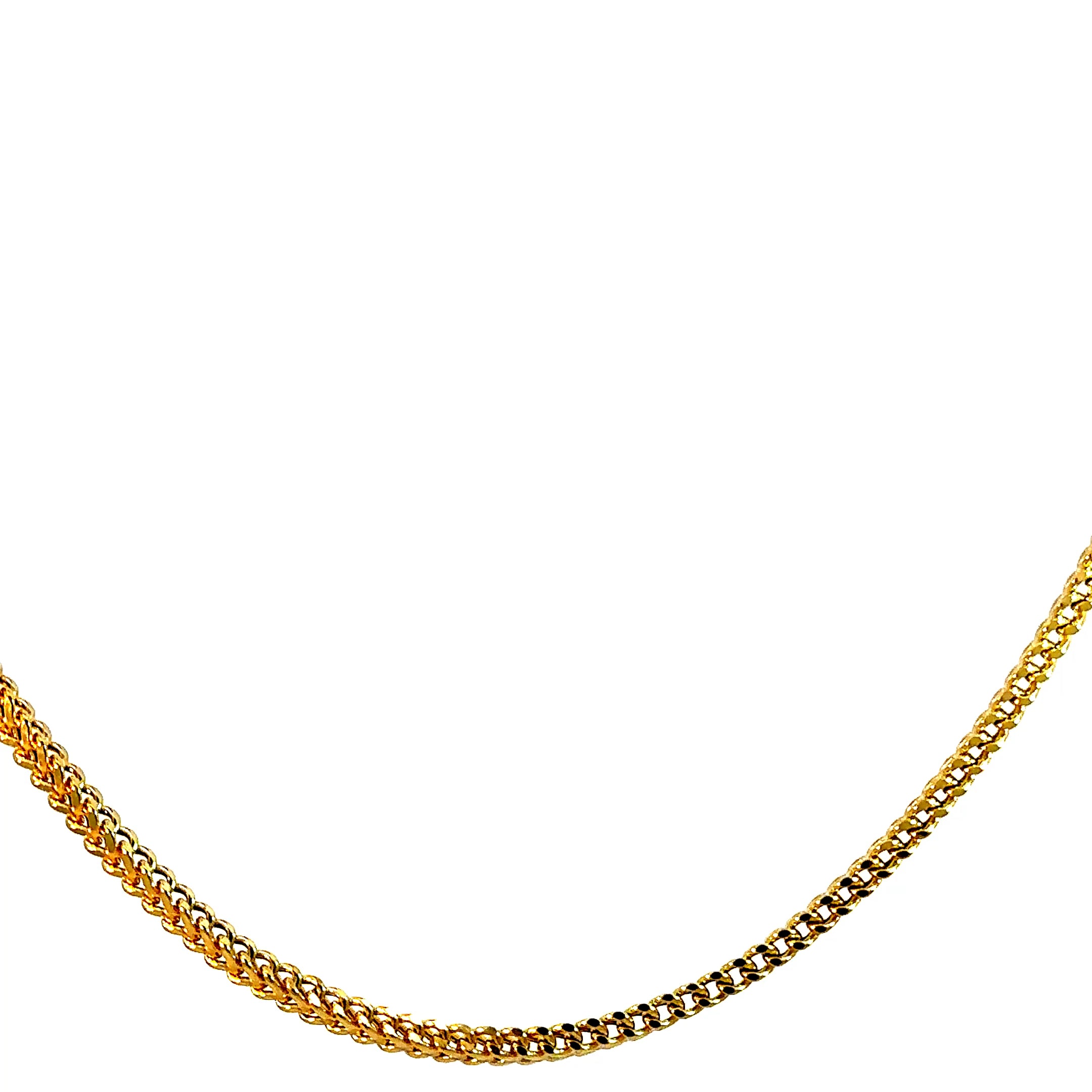 10k Gold - 3mm Franco Chain