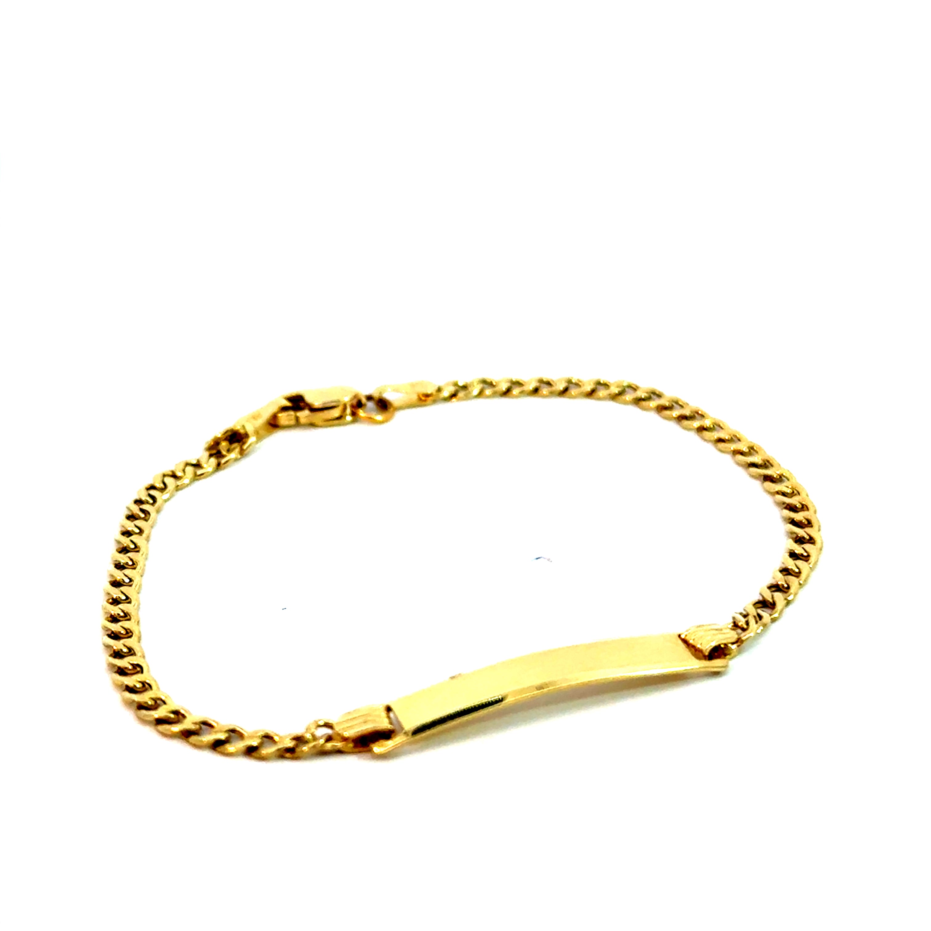 10k Gold - Curb Link Kids Valentino