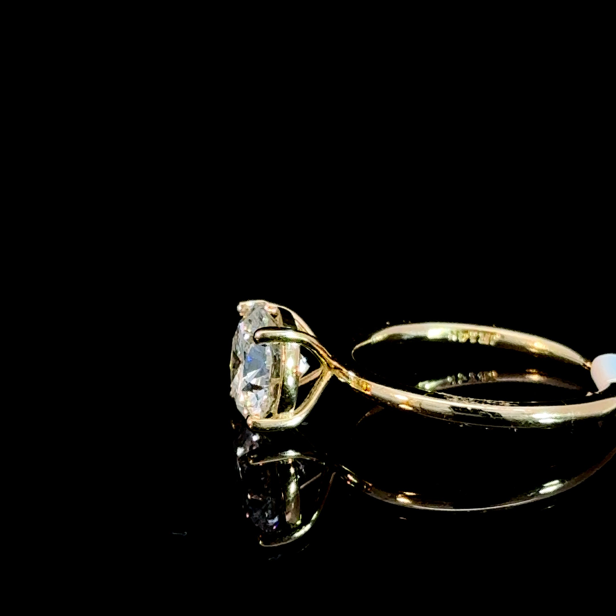 2.03 Carat Round Brilliant Lab-Grown Diamond