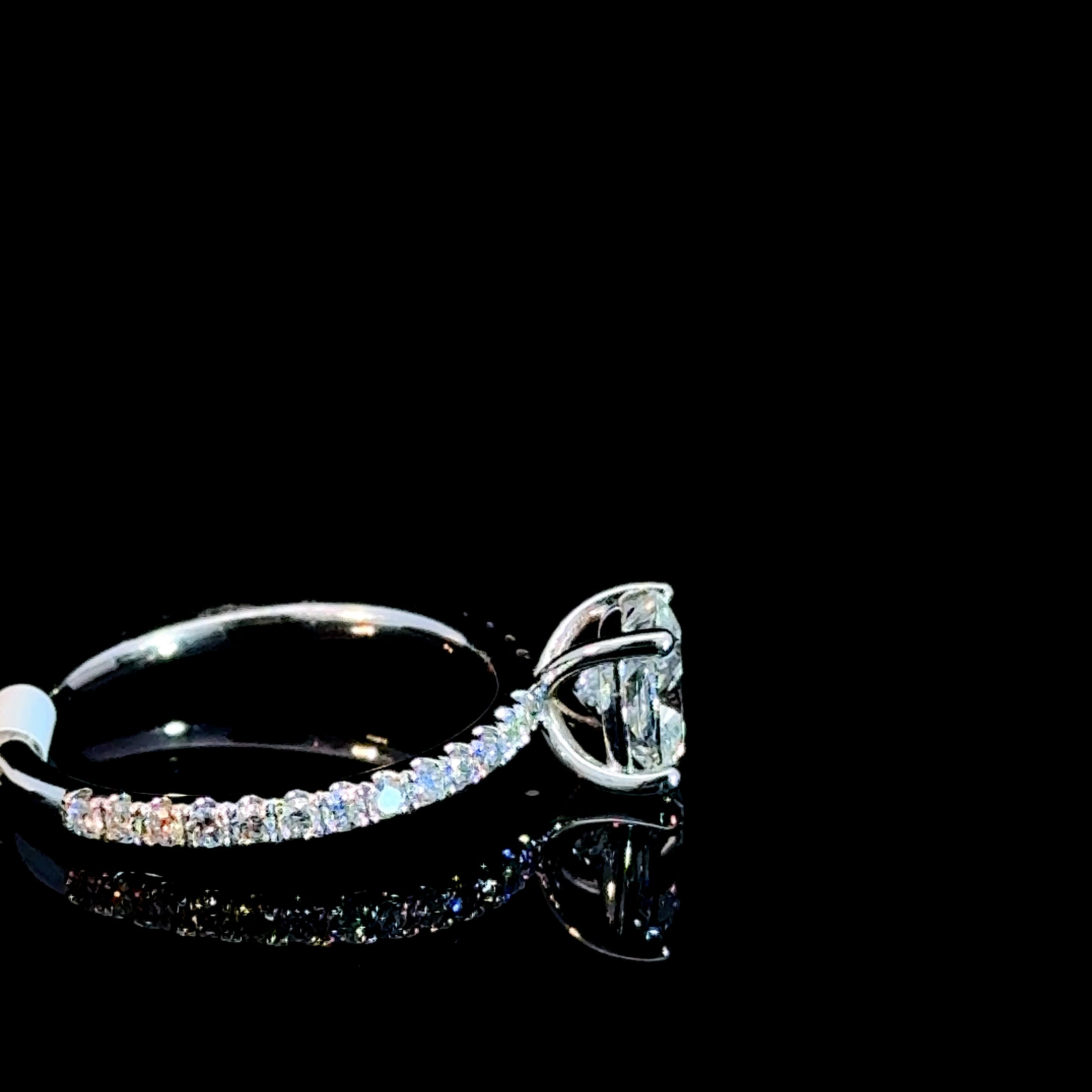 1.10 Carat Cushion Cut Lab-Grown Diamond