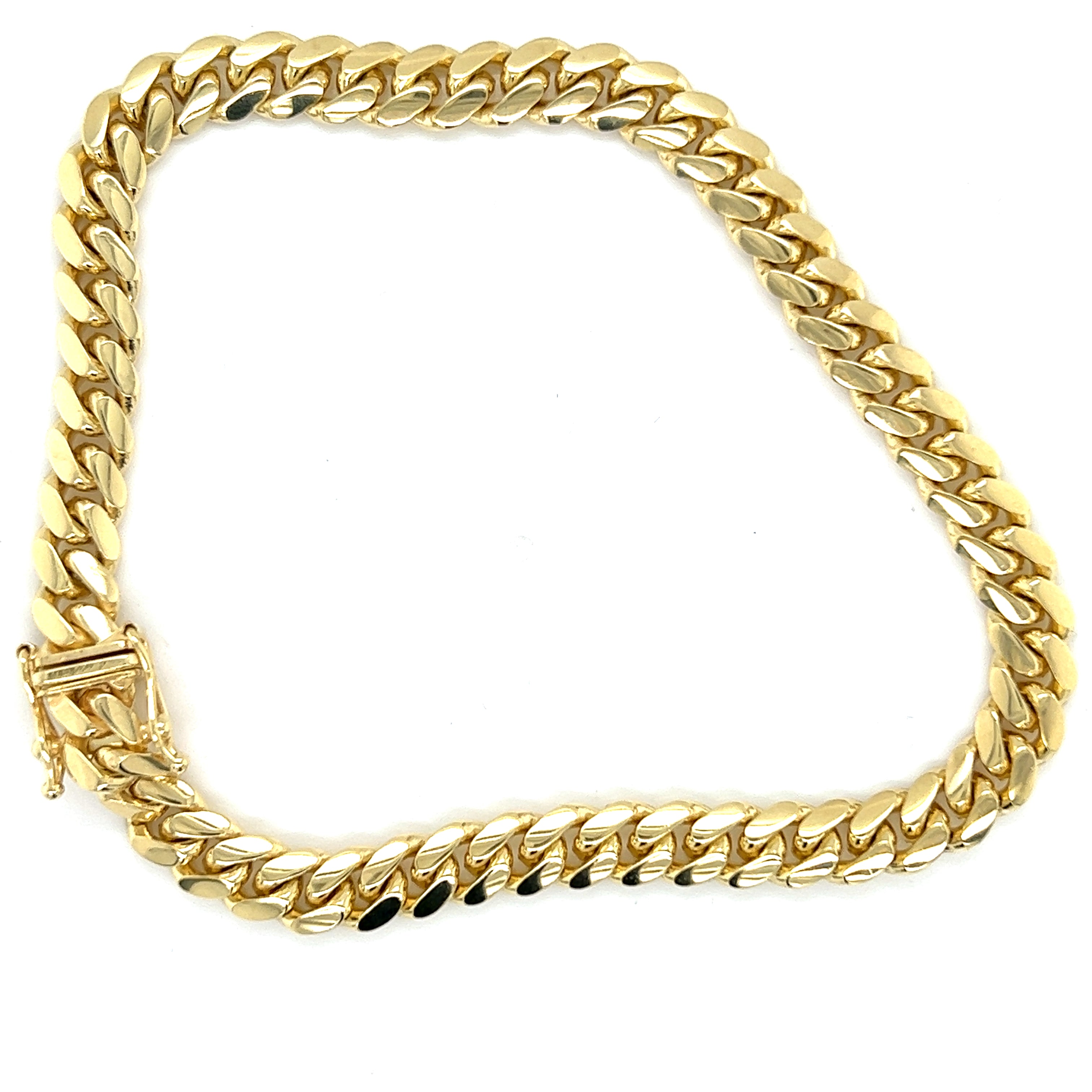 10k Solid Gold - 6mm Cuban Bracelet