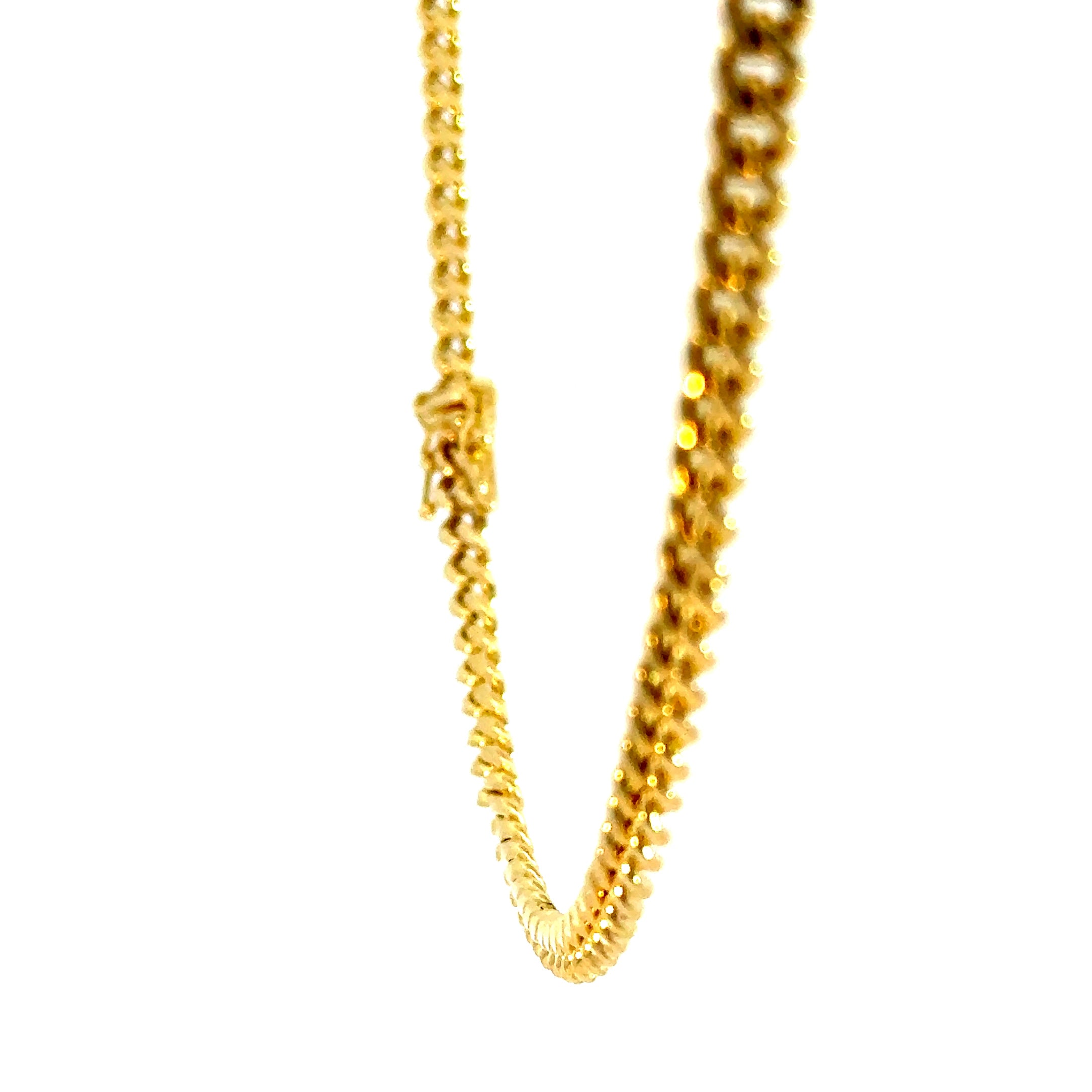 10k Gold - 4.5mm Cuban Chain