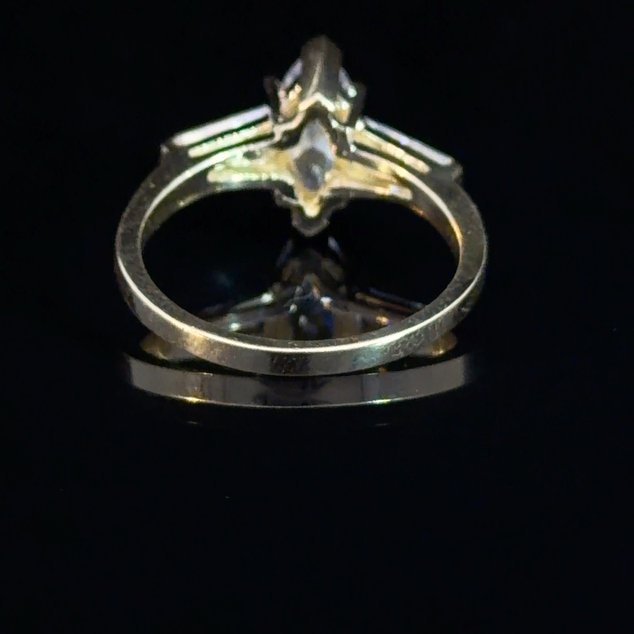 10k Gold - CZ Engagement Ring / StyleE