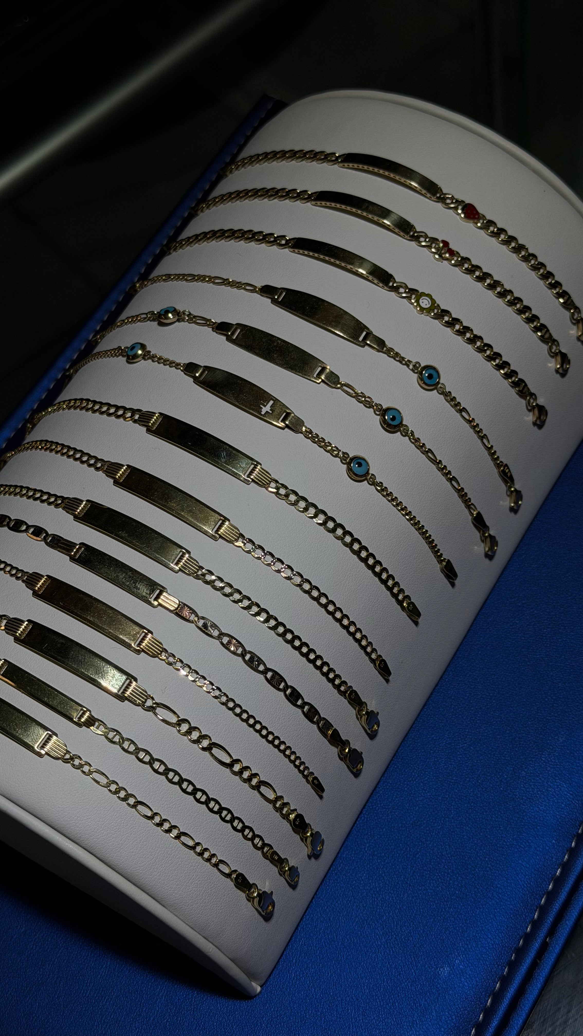 10k Gold - 3.2mm Flat Cuban Valentino