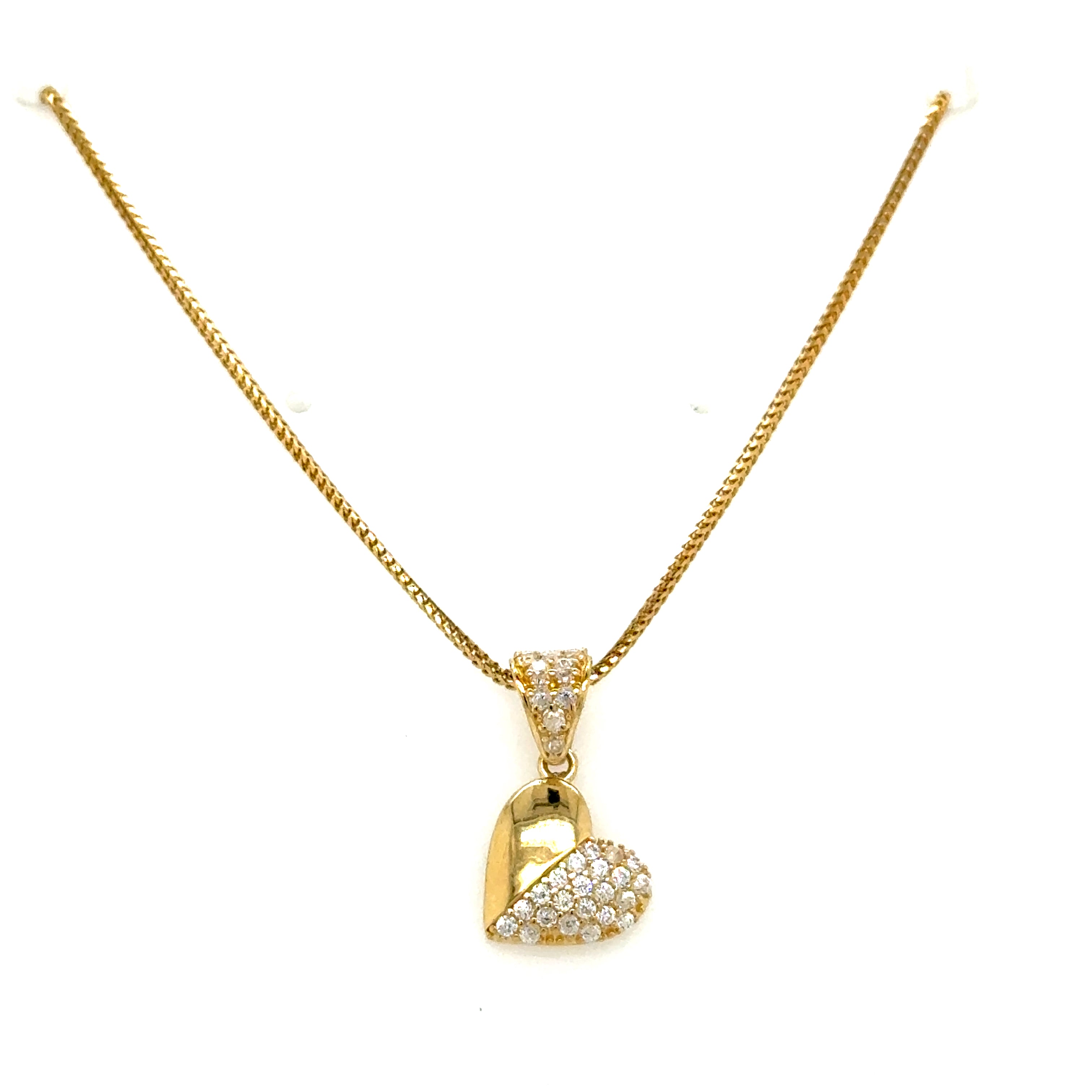 10k Gold - Heart (+CHAIN)