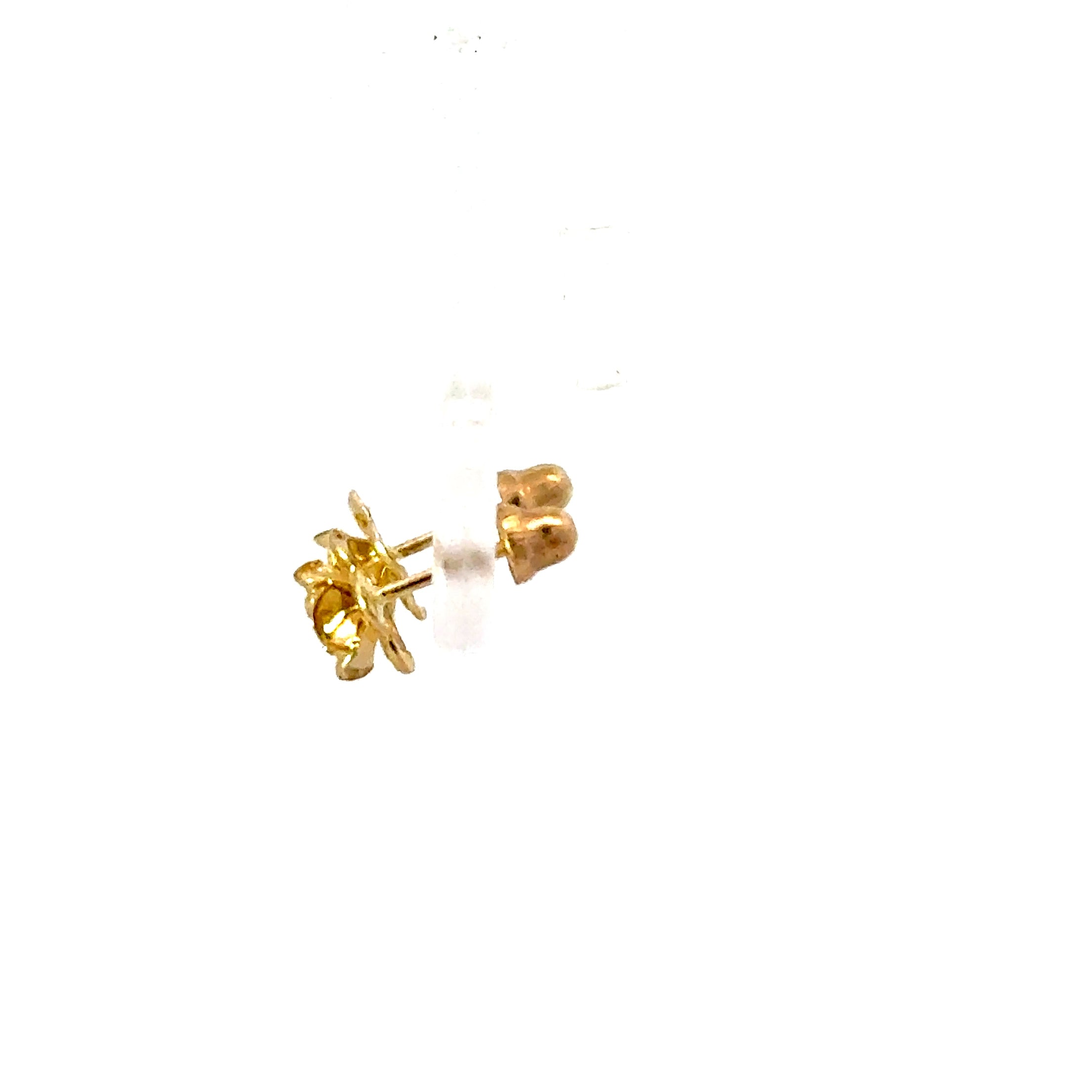 14k Gold - Flower Studs