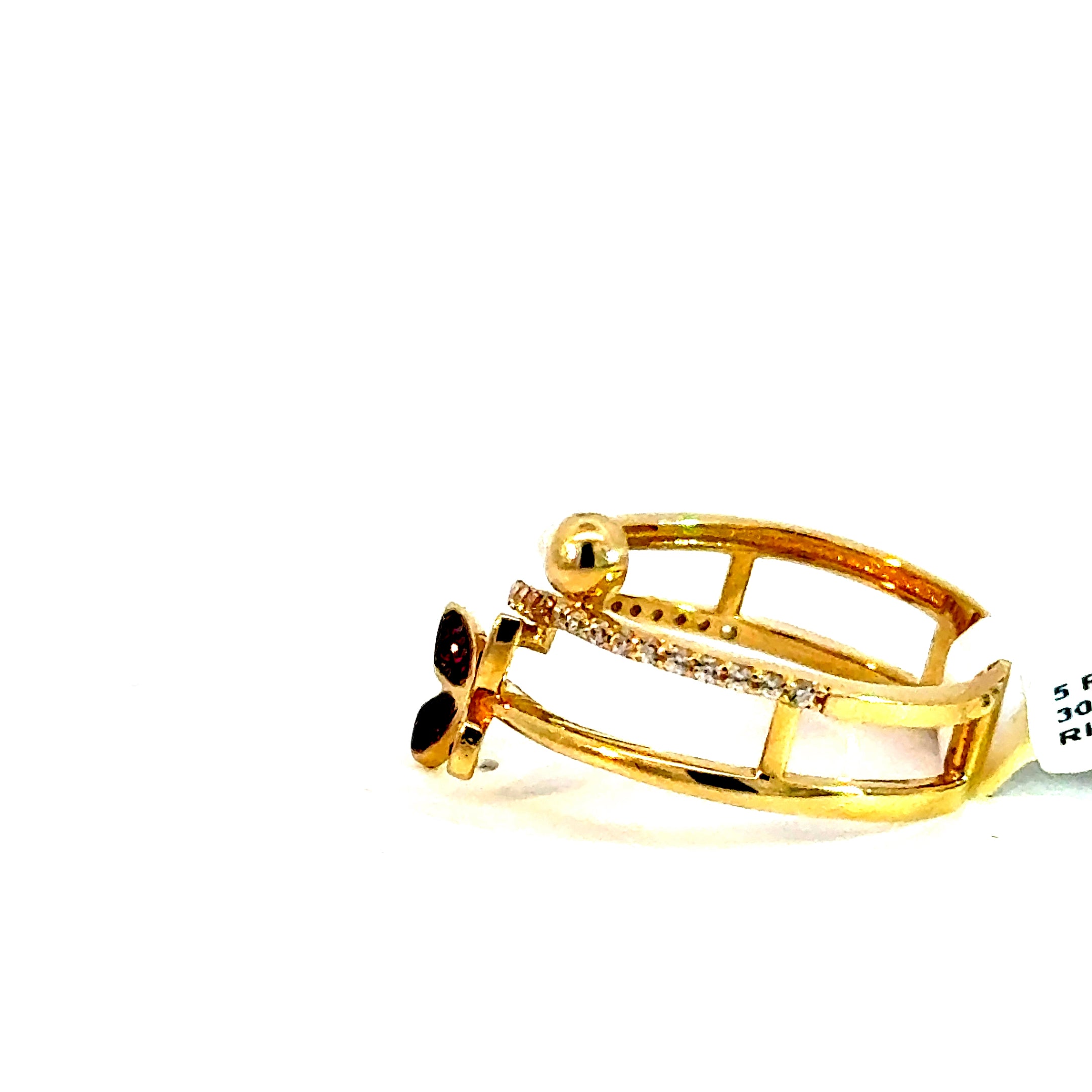 10k Gold - Butterfly Ring