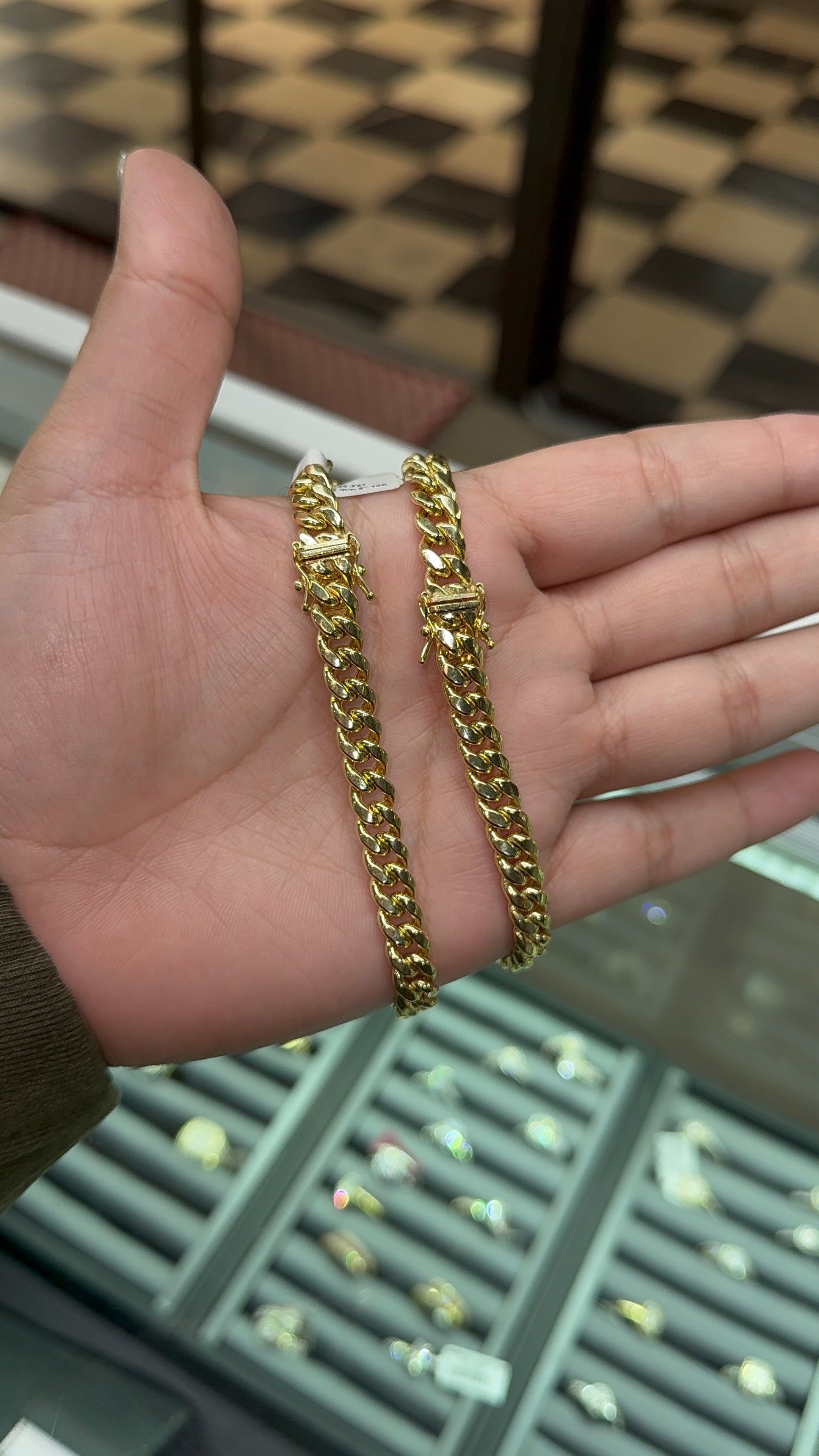 10k Gold - 7.5mm Miami Cuban Bracelet