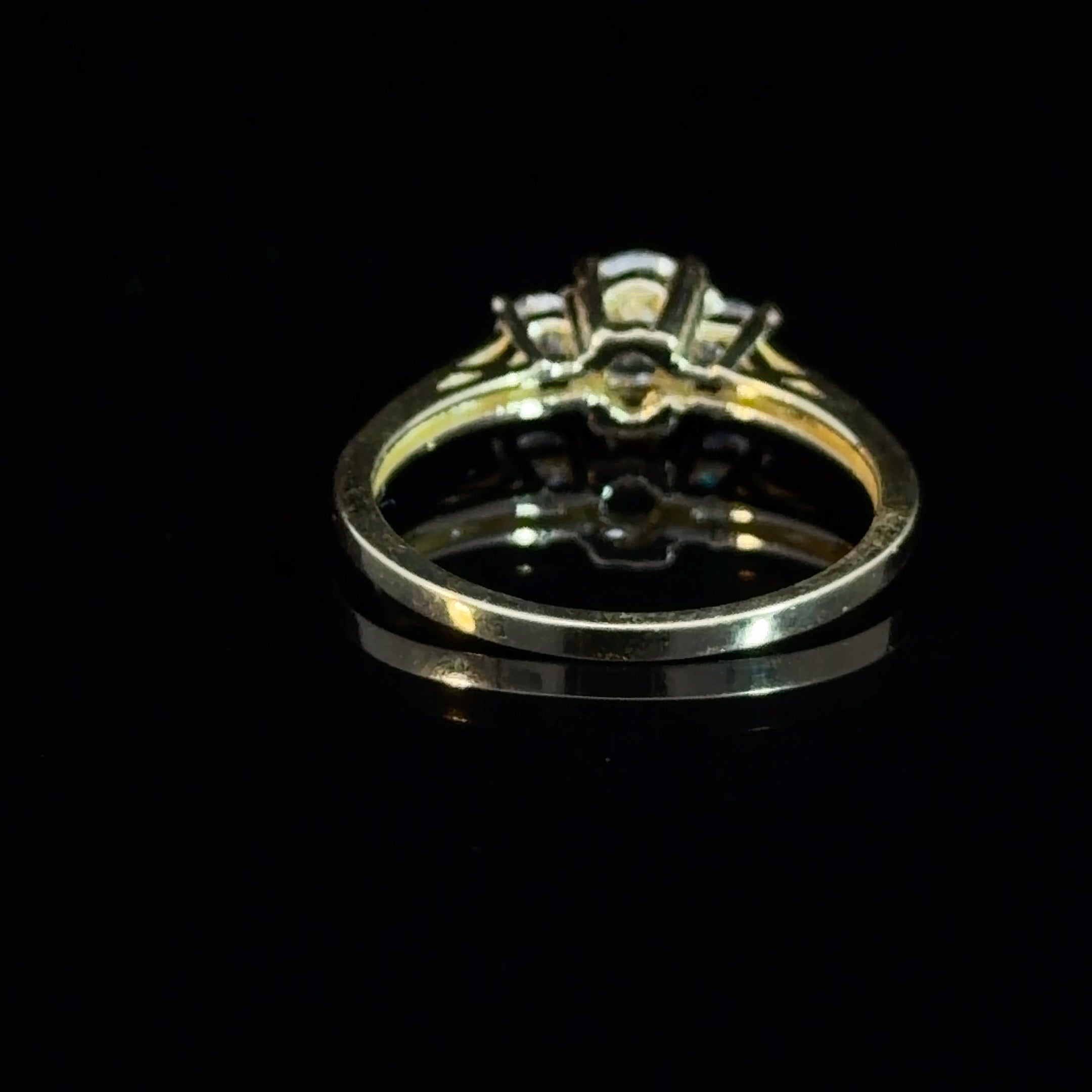 10k Gold - CZ Engagement Ring / StyleA
