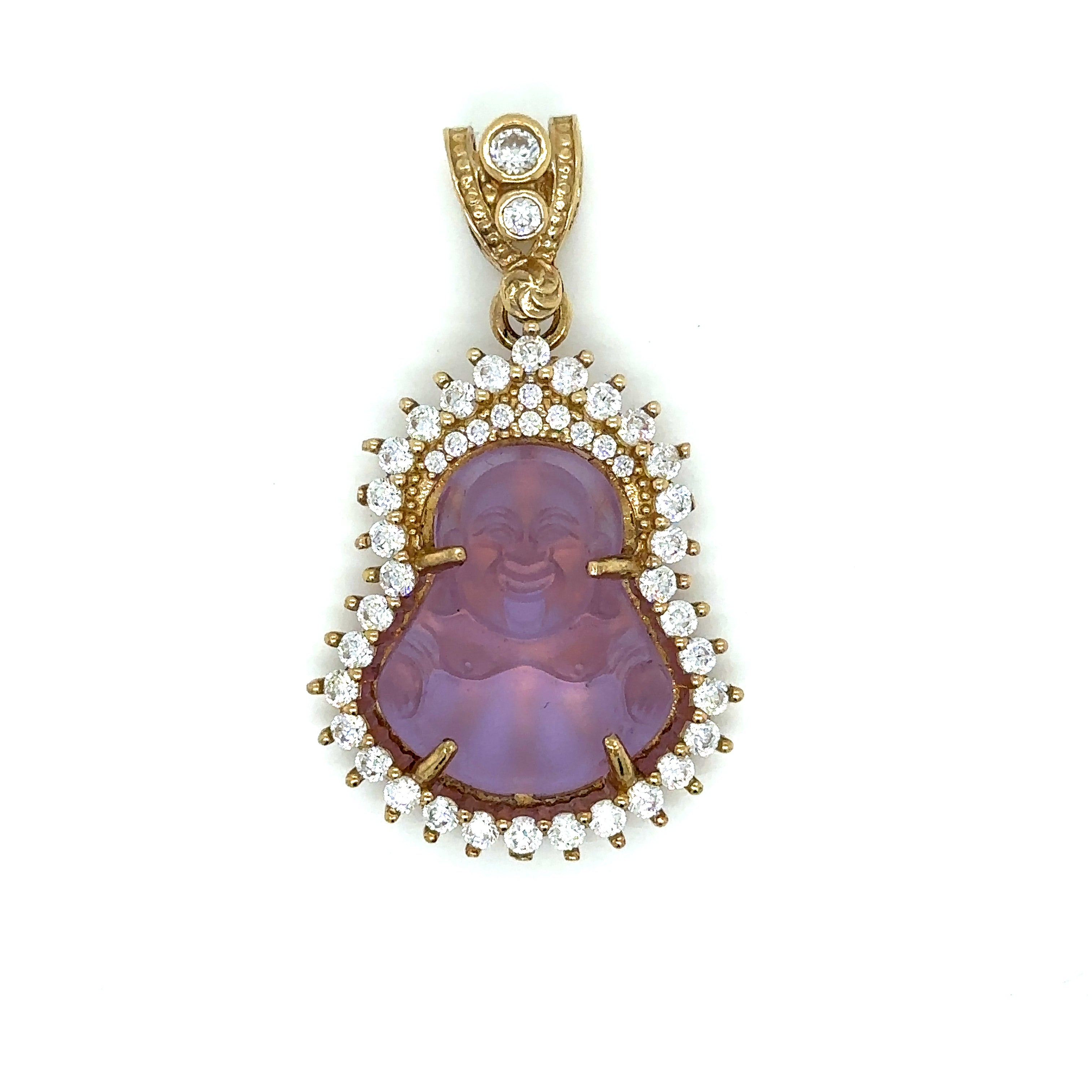 10k Gold - Buddha Pendant