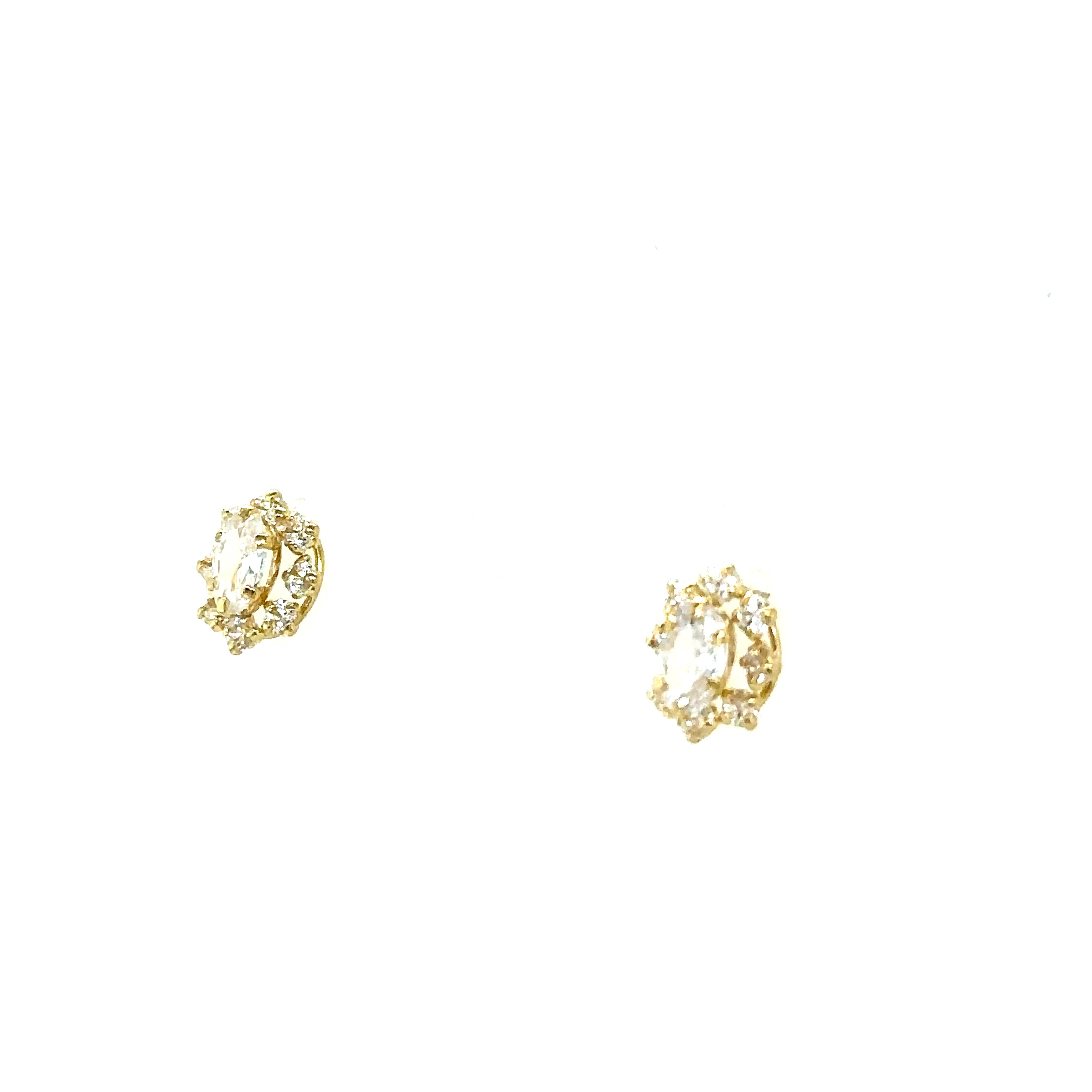 14k Gold - Dainty Studs