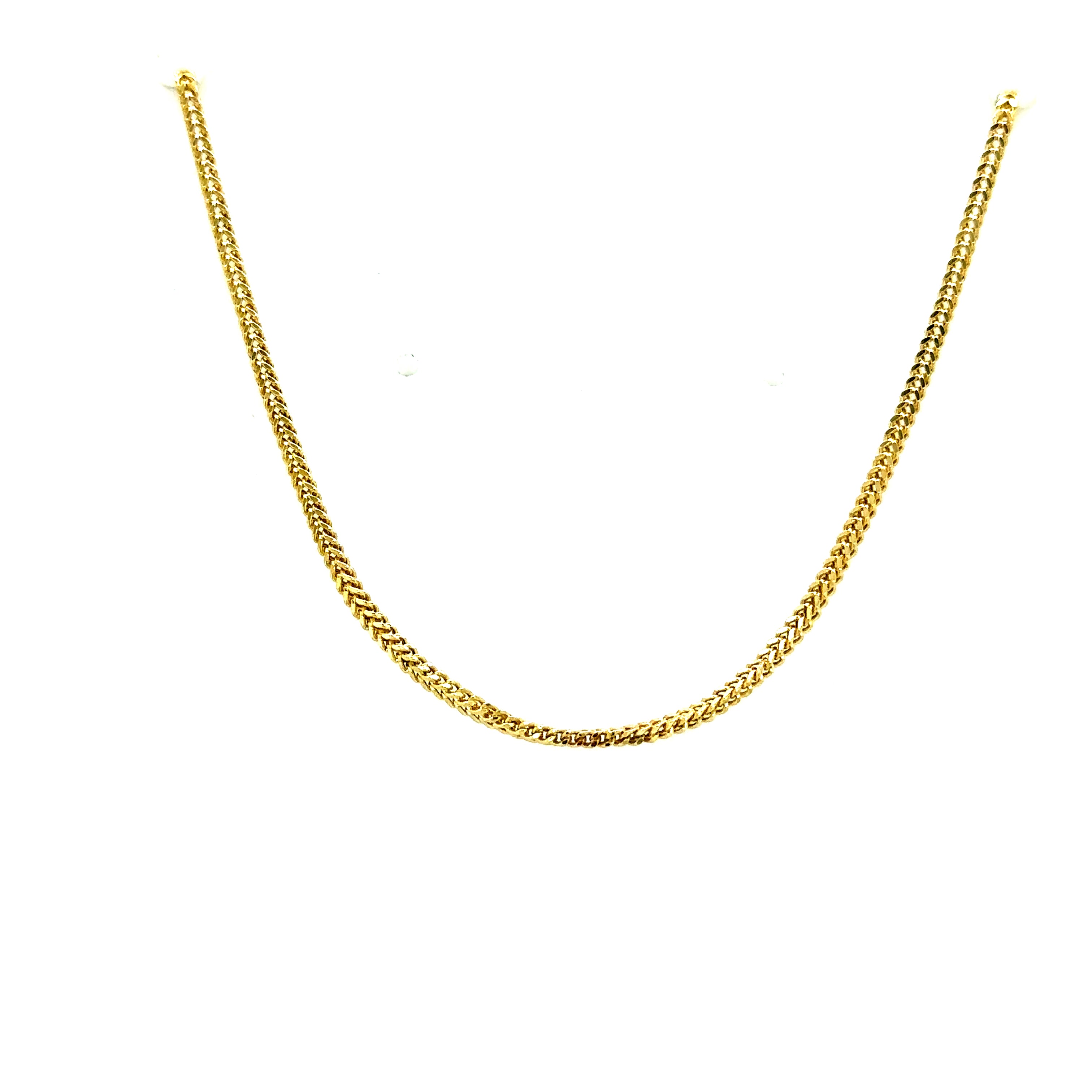 10k Gold - 1.5mm Franco Chain