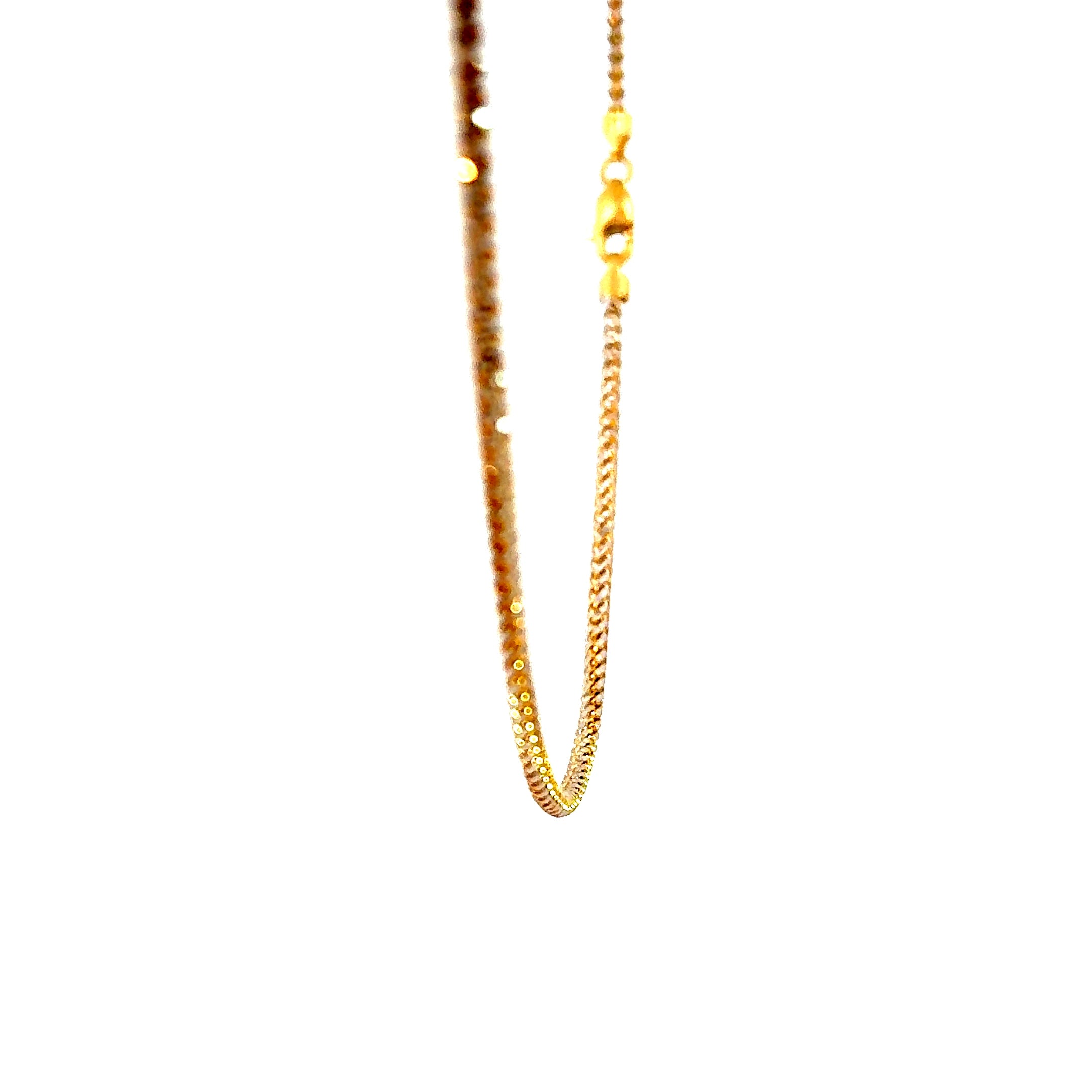 10k Solid Gold - 2mm Solid Franco Ice Chain