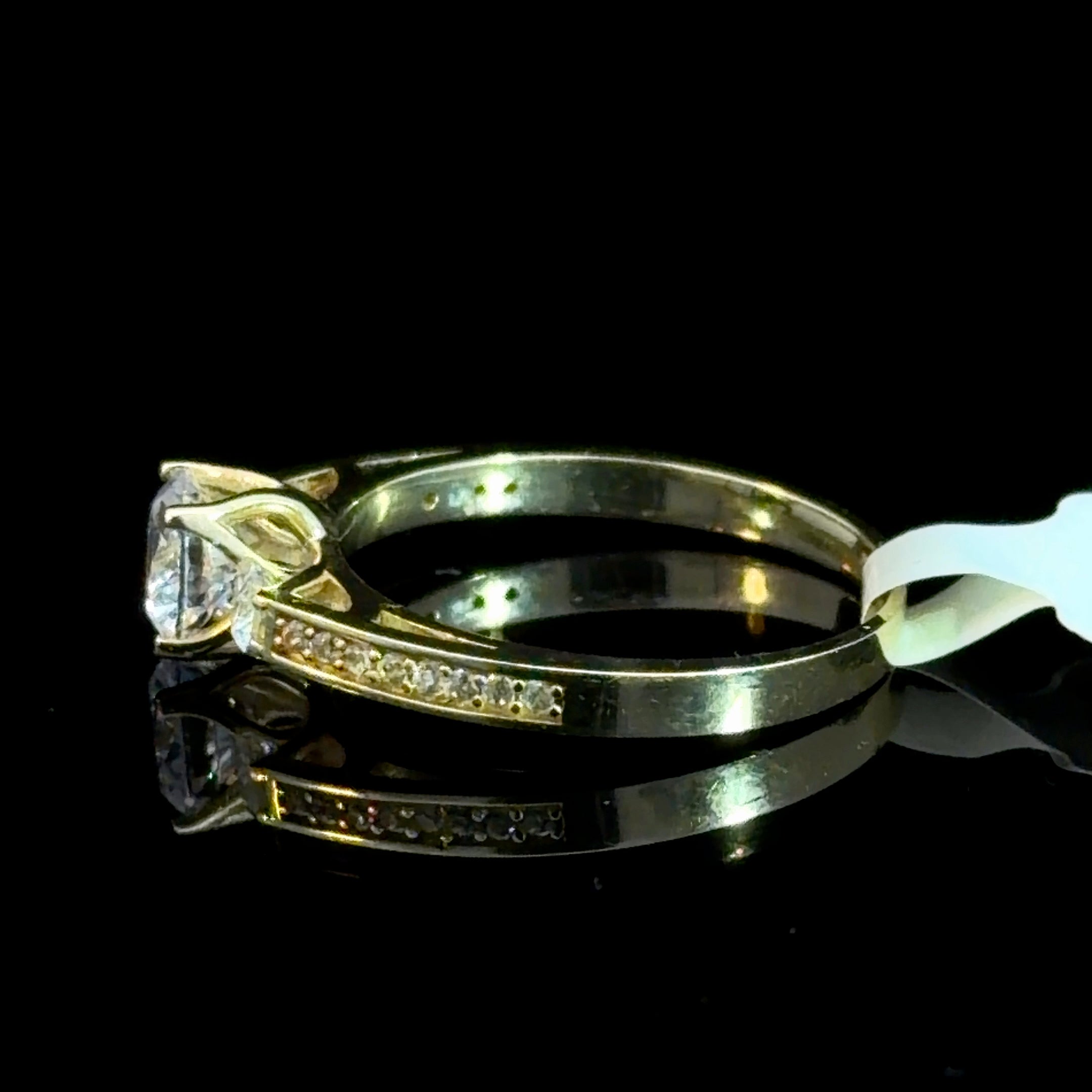 10k Gold - CZ Engagement Ring