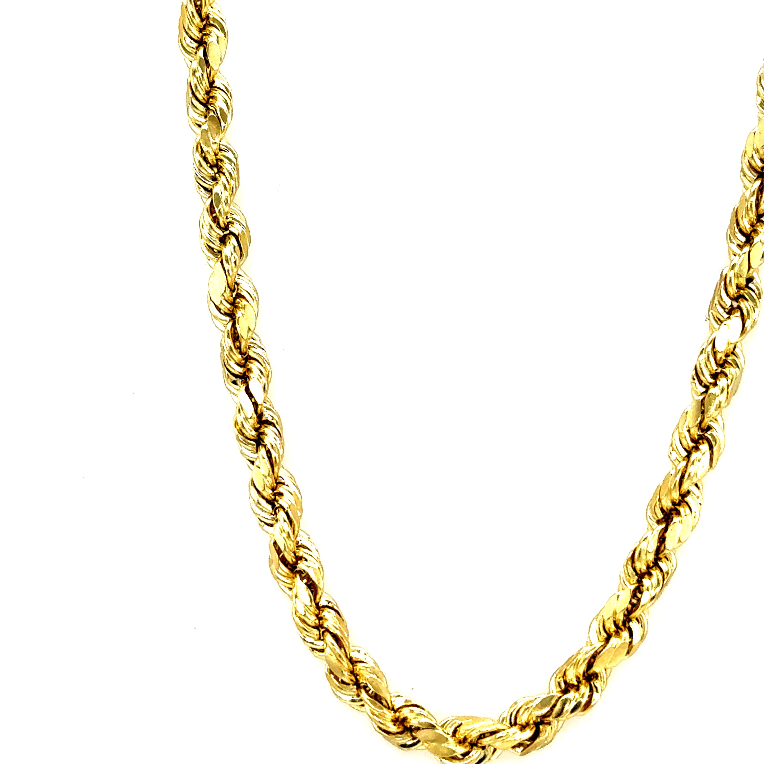 10k Gold - 4mm Rope Chain