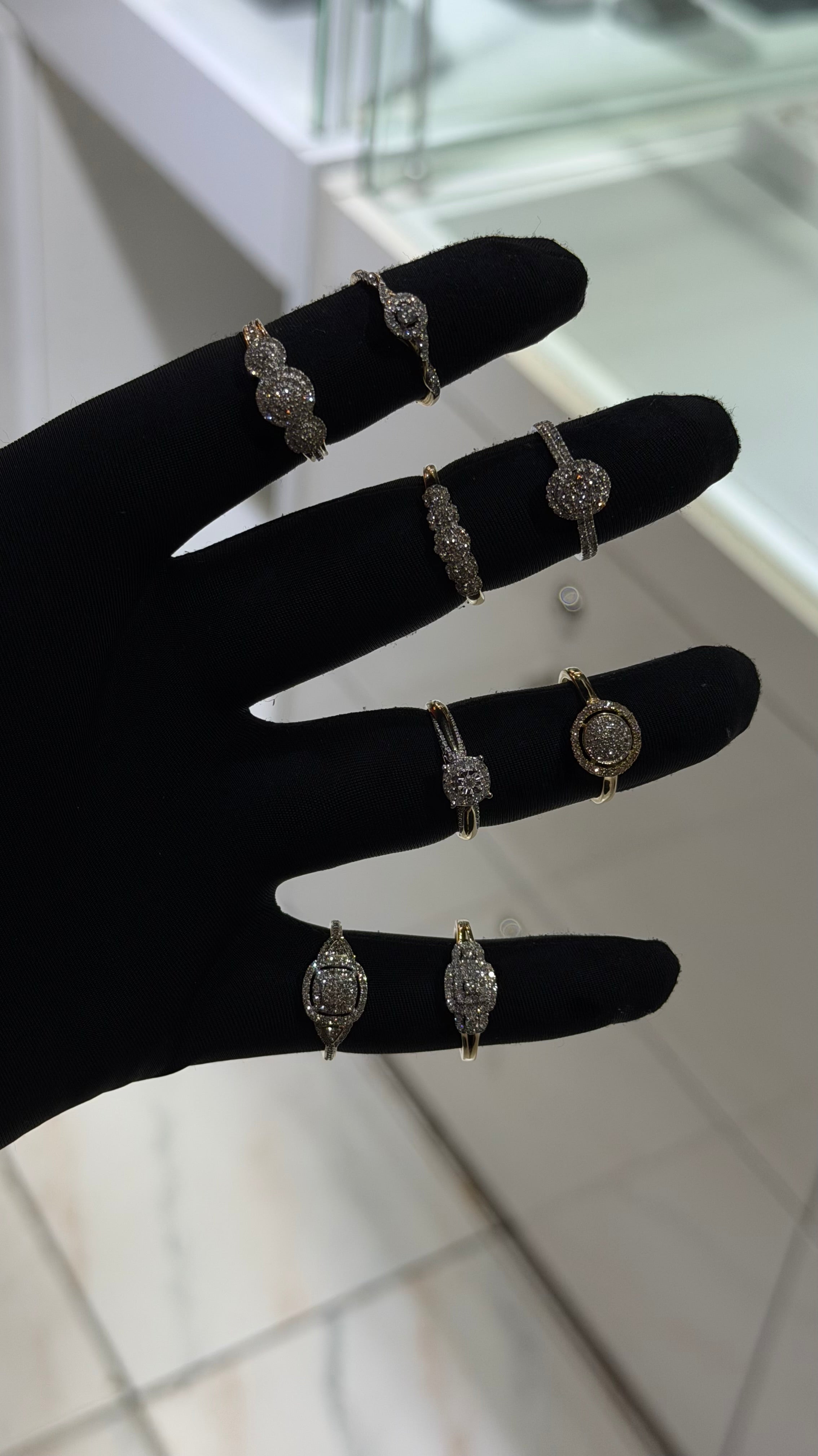 10k Gold & Diamonds Ring