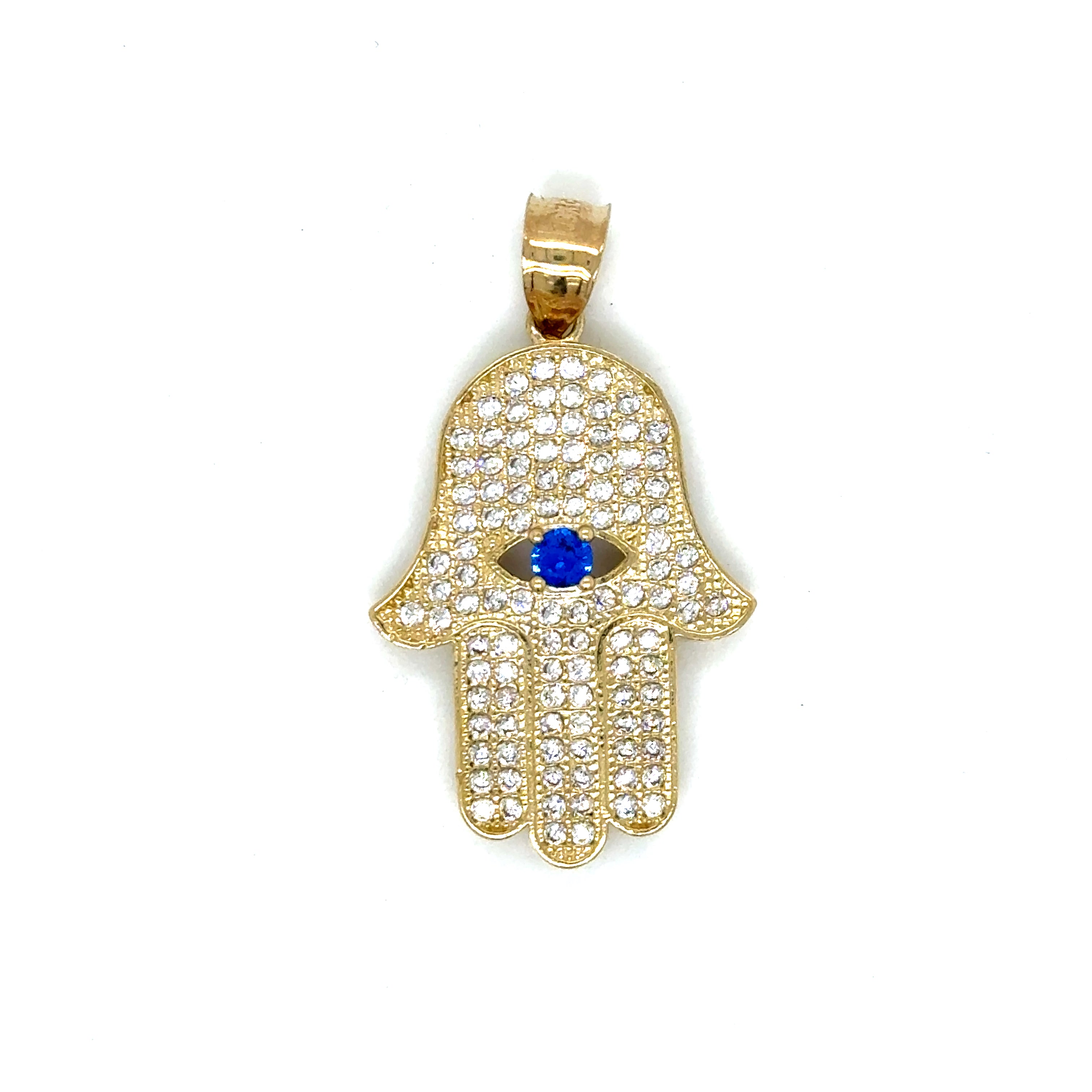 10k Gold - Hamsa Pendant