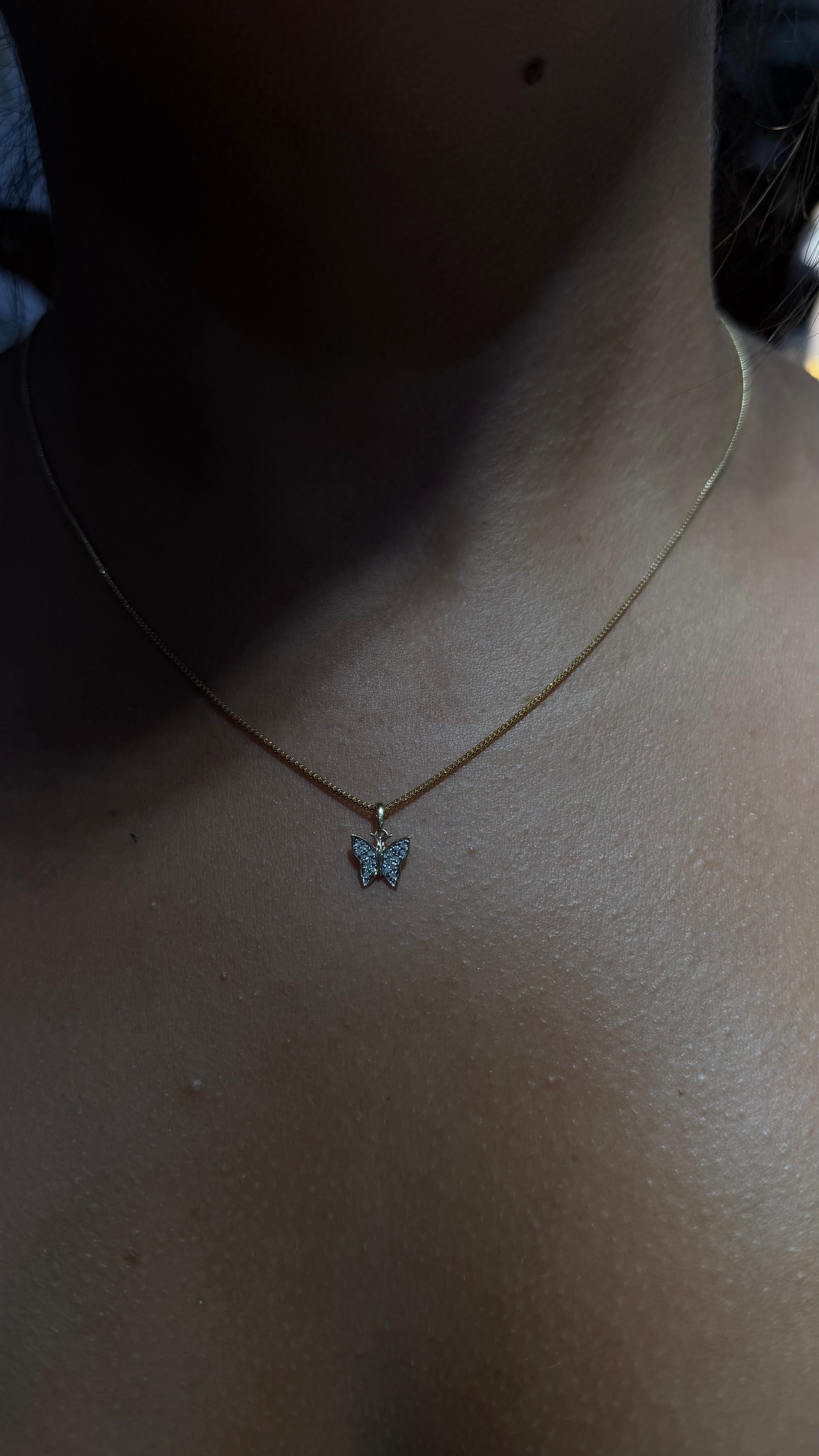 10k Gold & Diamonds - Pendant ONLY