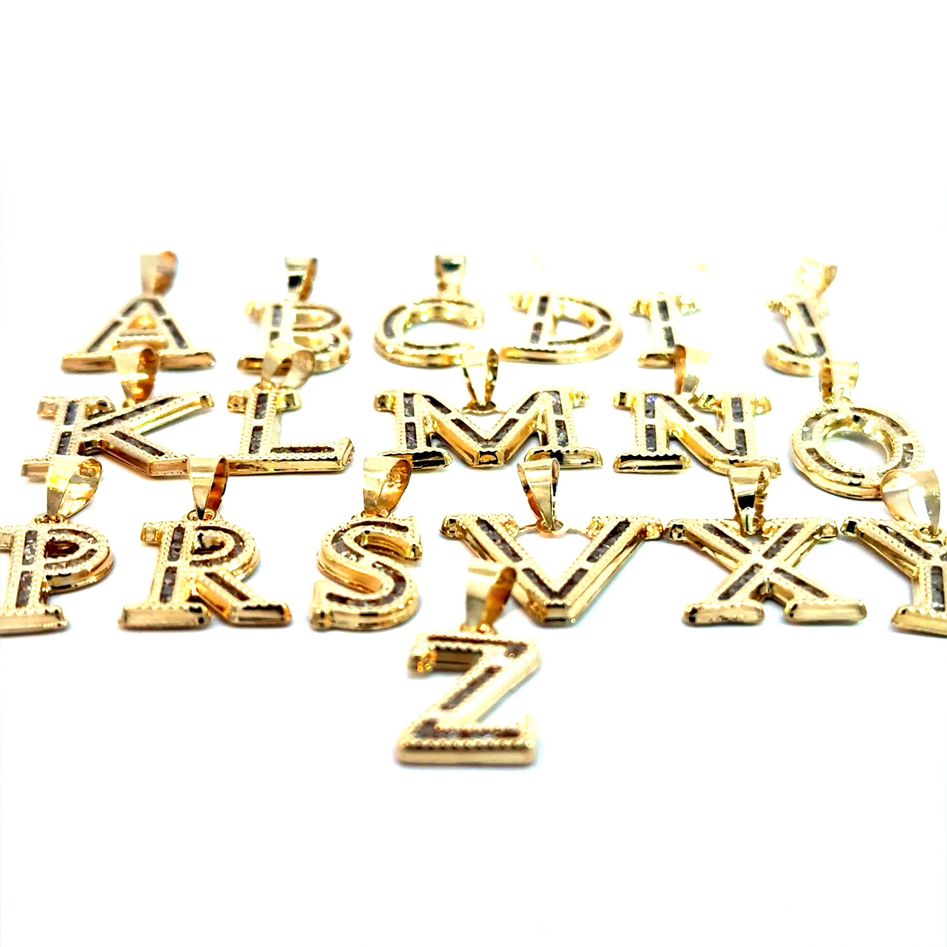 10k Gold - Thin Initials