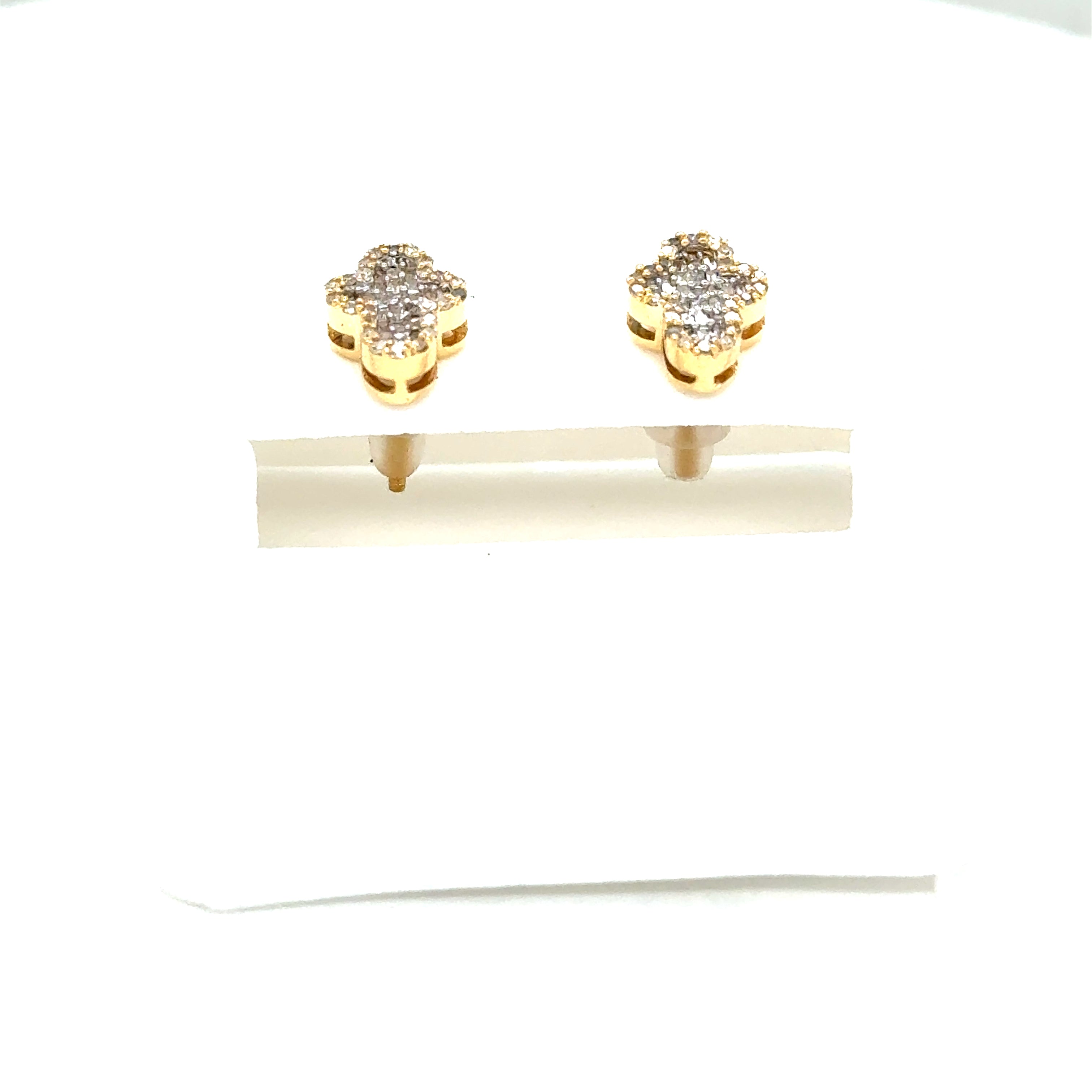 14k Gold- Diamond Studs