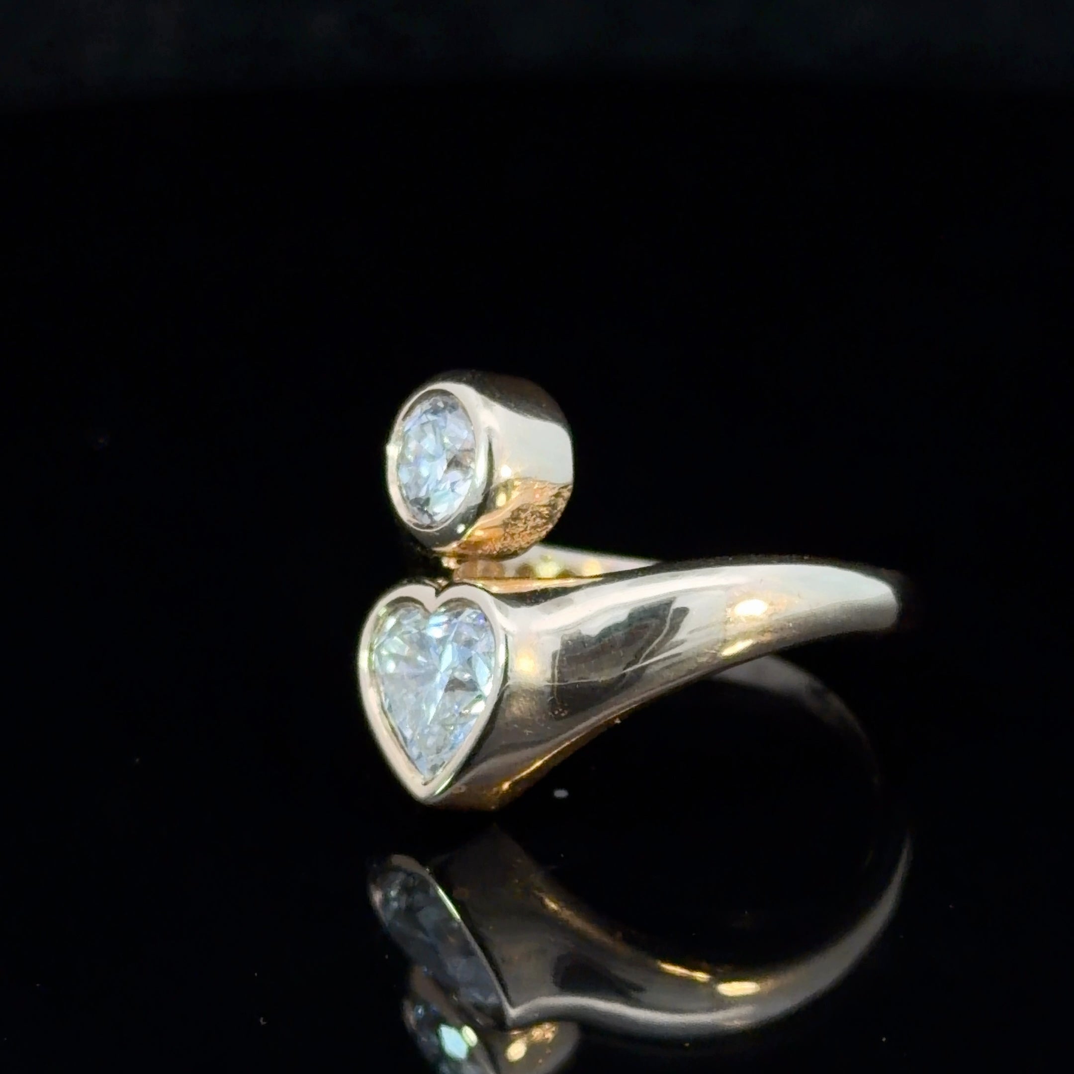 14k Gold & Lab-Grown Diamonds Ring