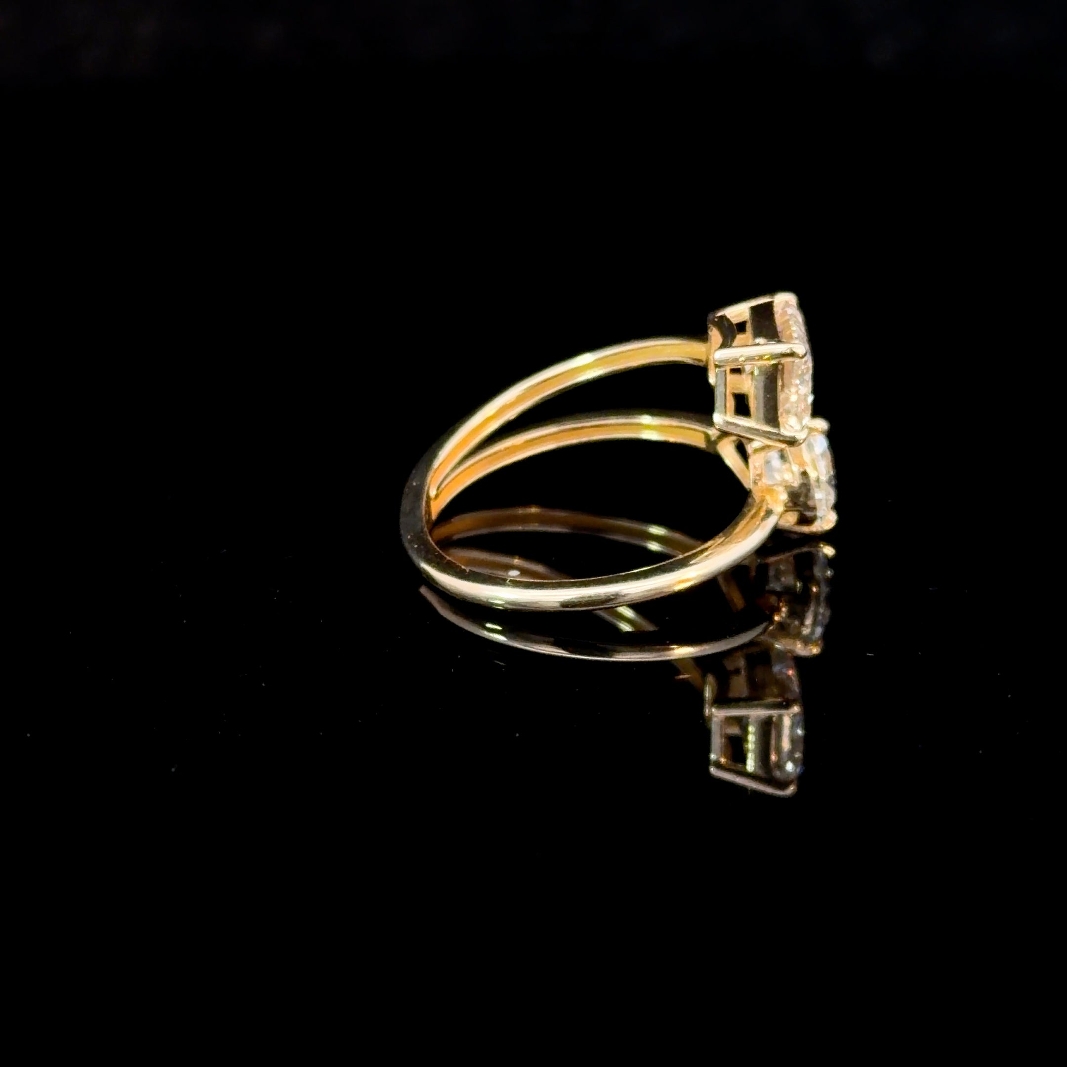 14k Gold & Lab-Grown Diamond Ring