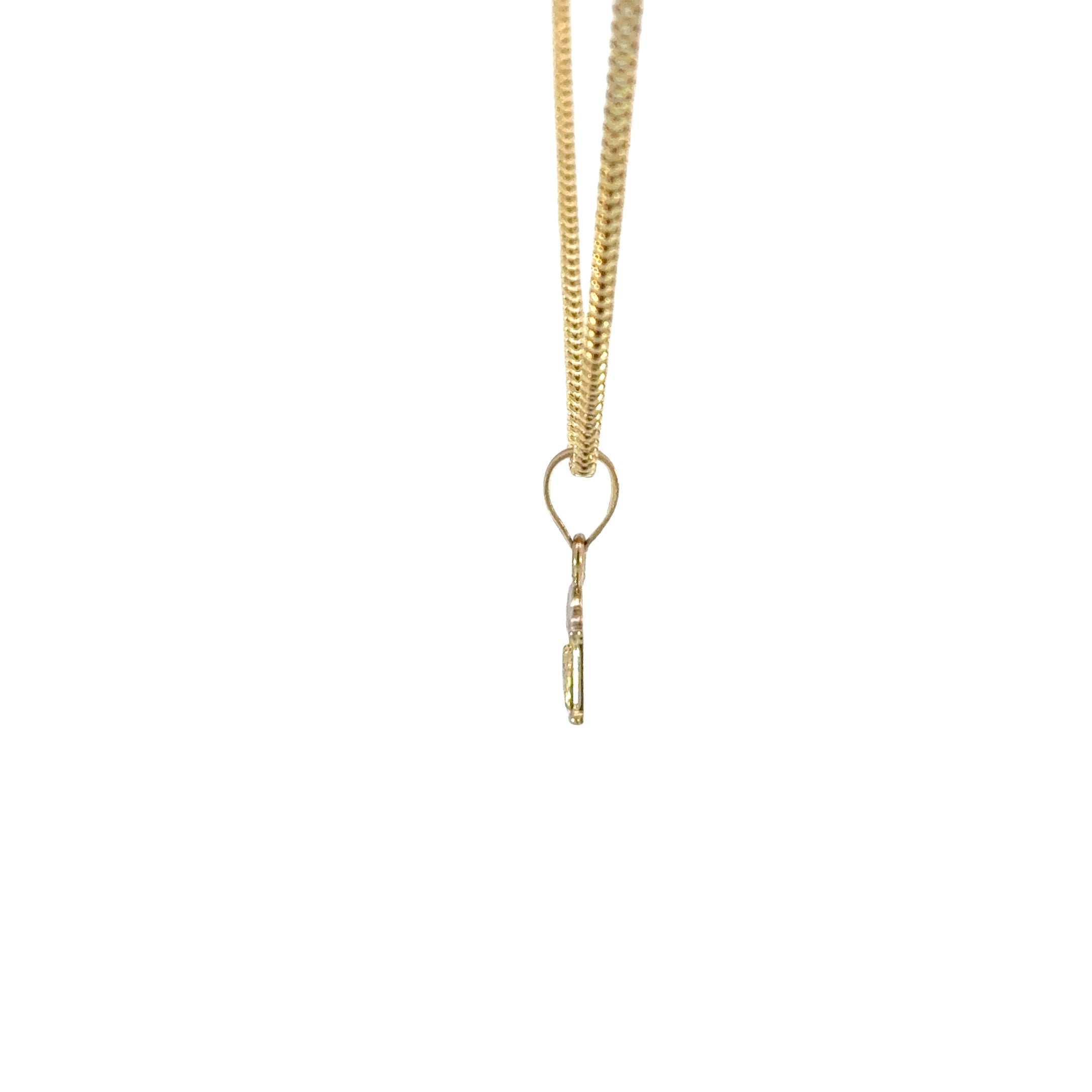 10k Gold Set -  1.5mm Franco Chain + Pendant