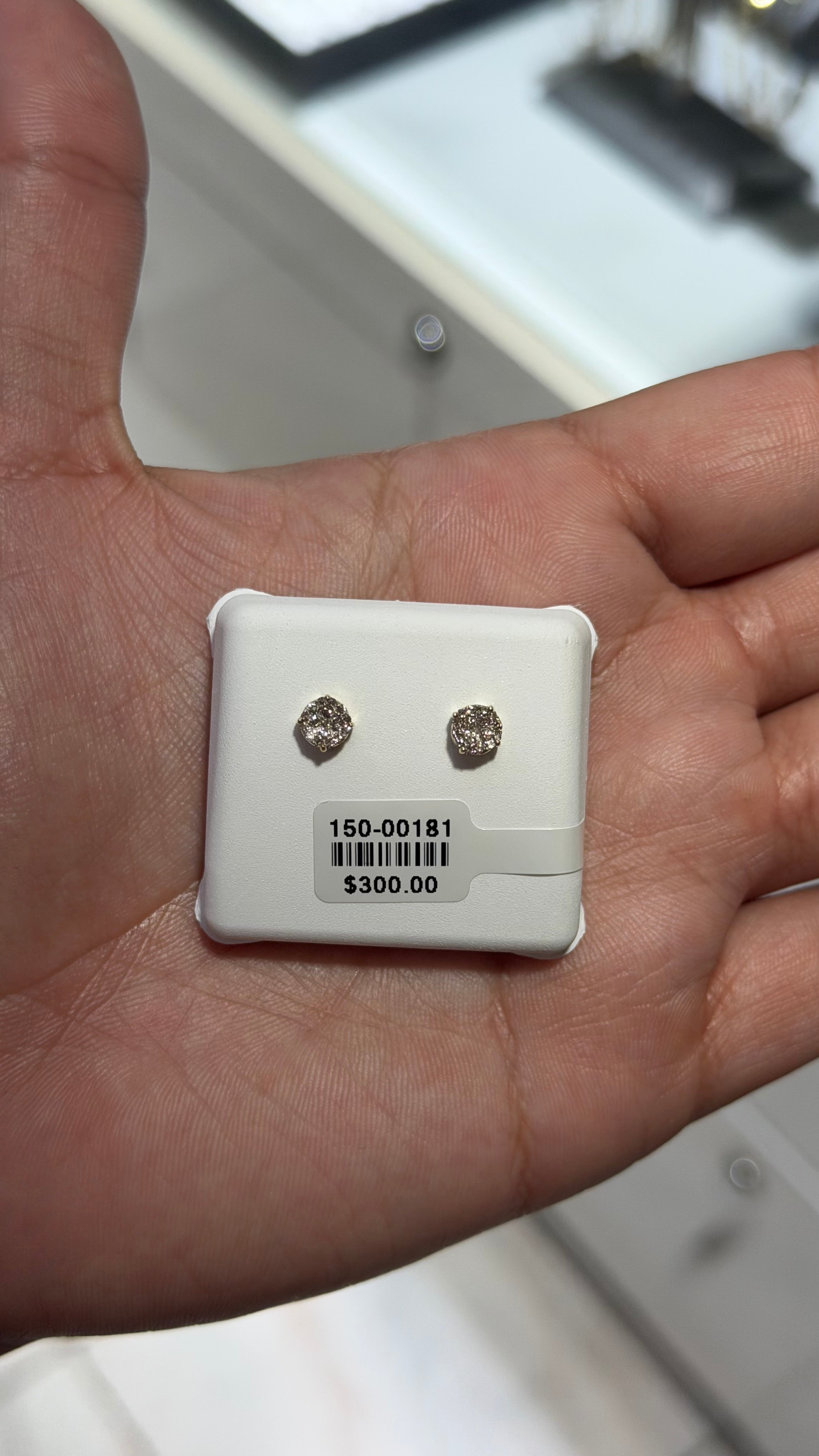 10k Gold & Diamond Studs