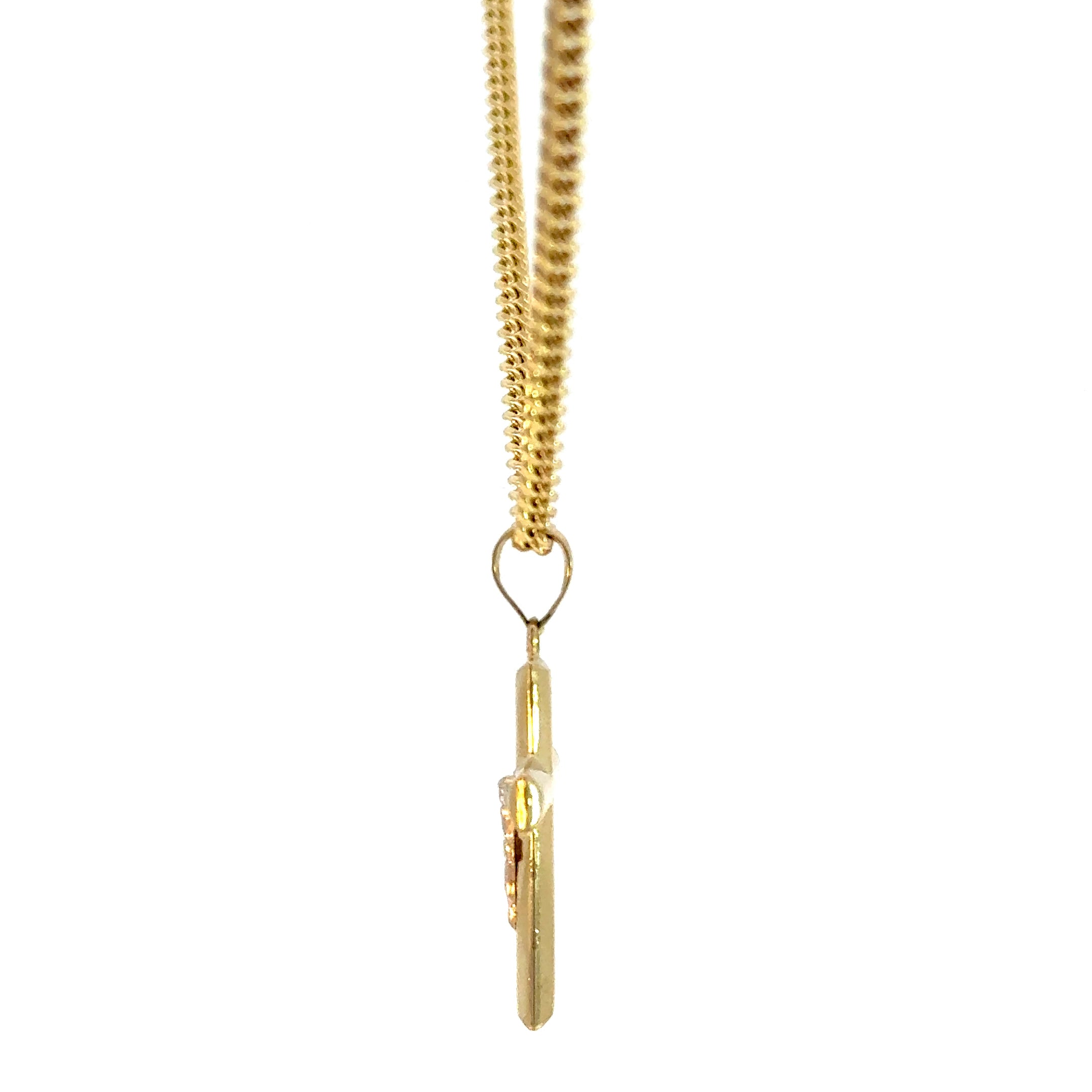 10k Gold Set - 3mm Cuban Chain + Pendant