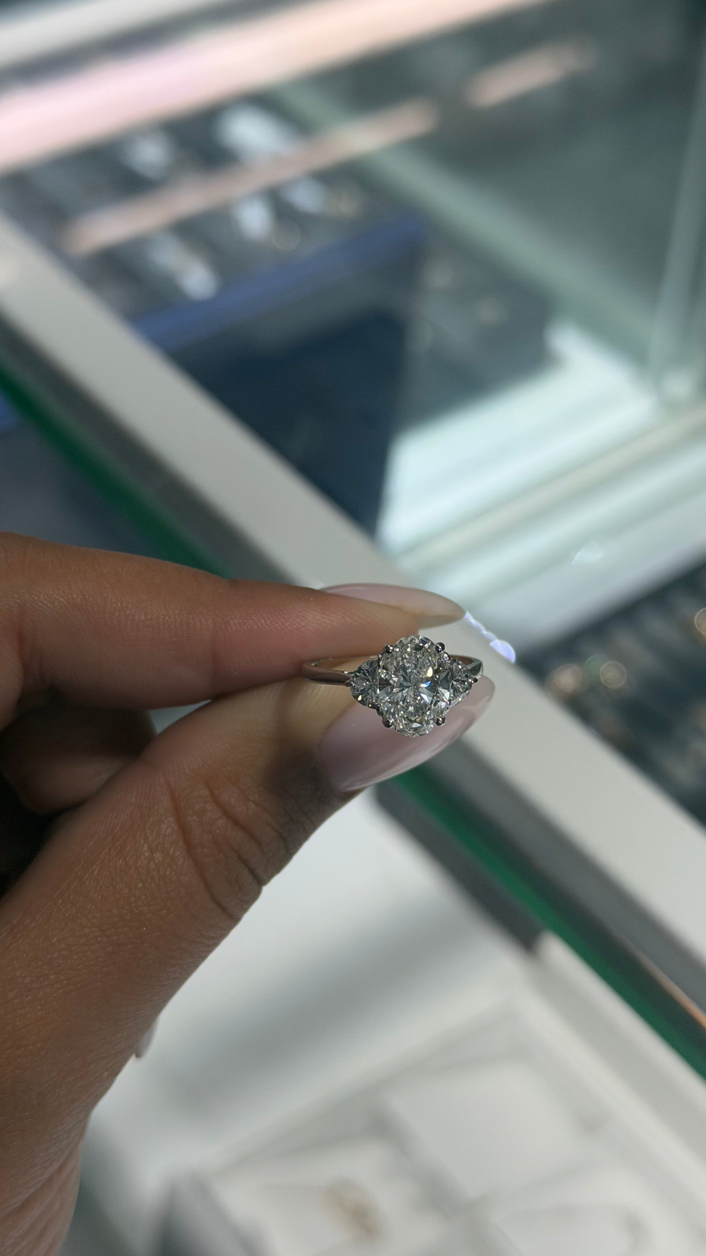 2.05ct Eternal Oval Diamond Ring