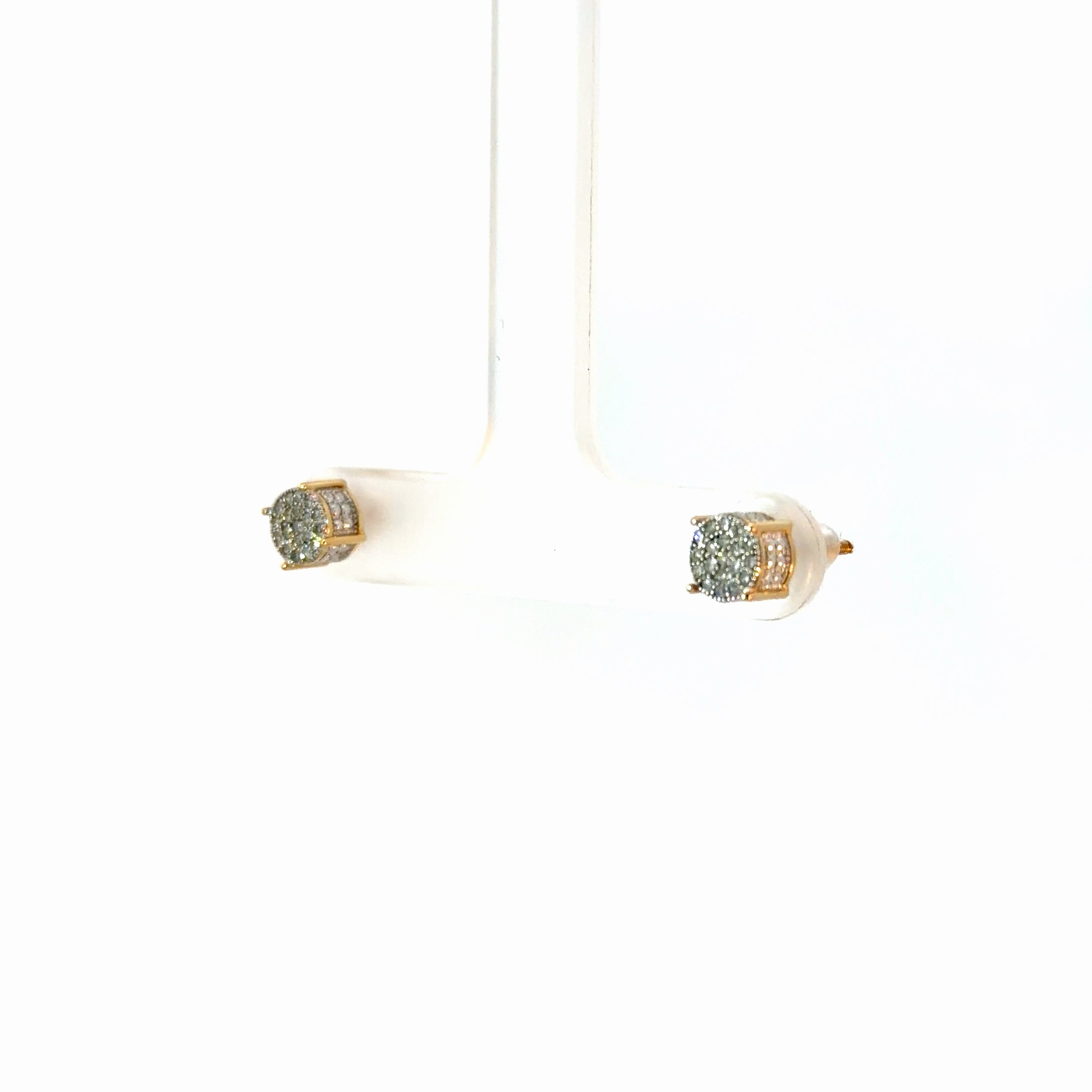 10k Gold & Diamond Studs