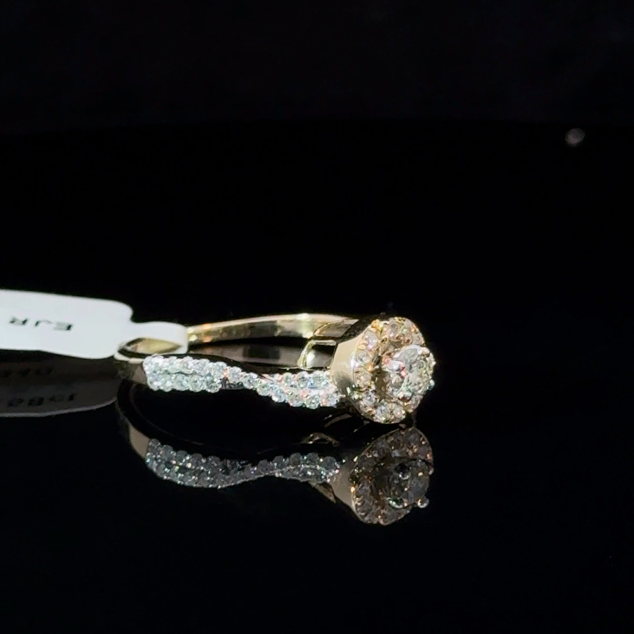 14k Gold & Diamonds Ring