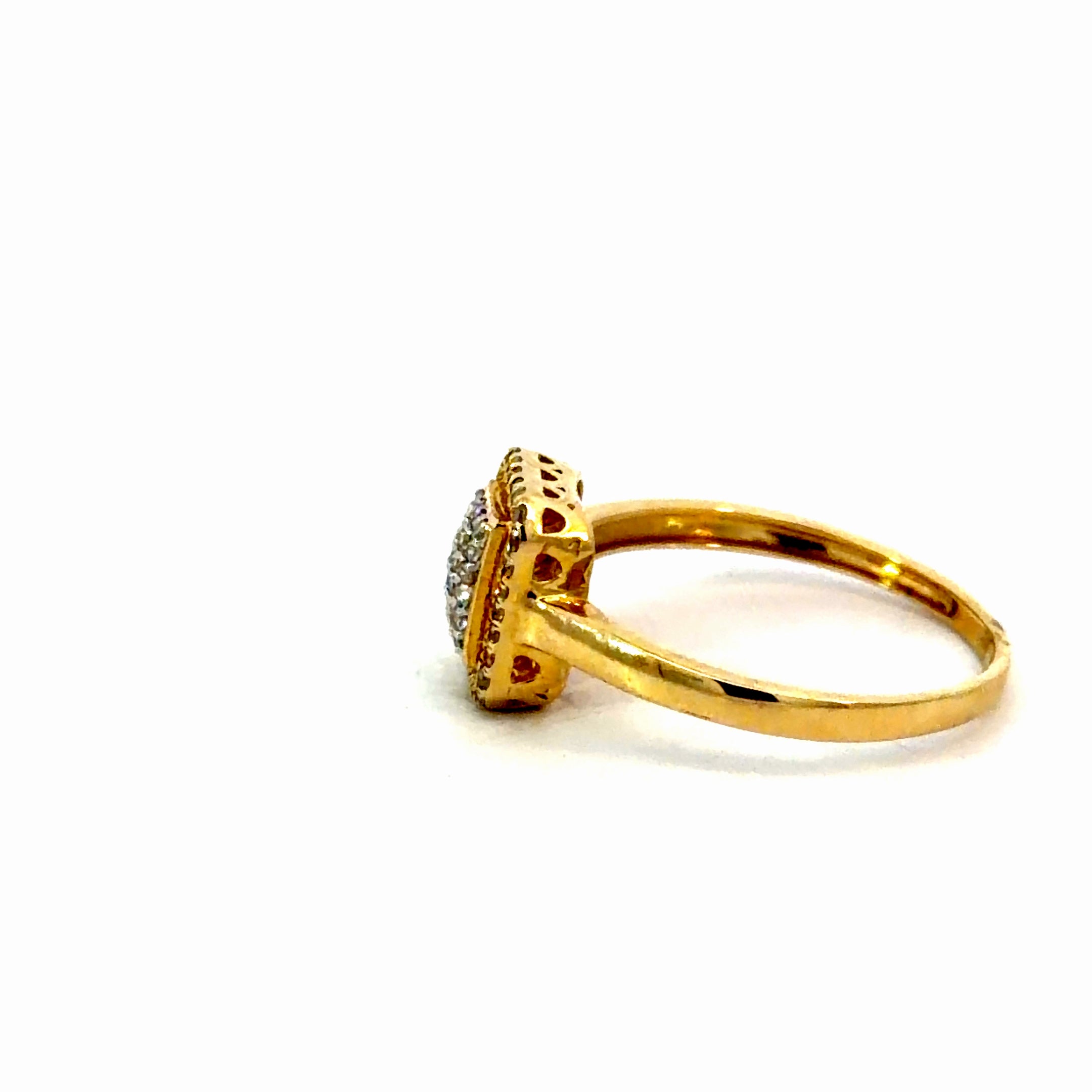 10k Gold & Diamonds Ring