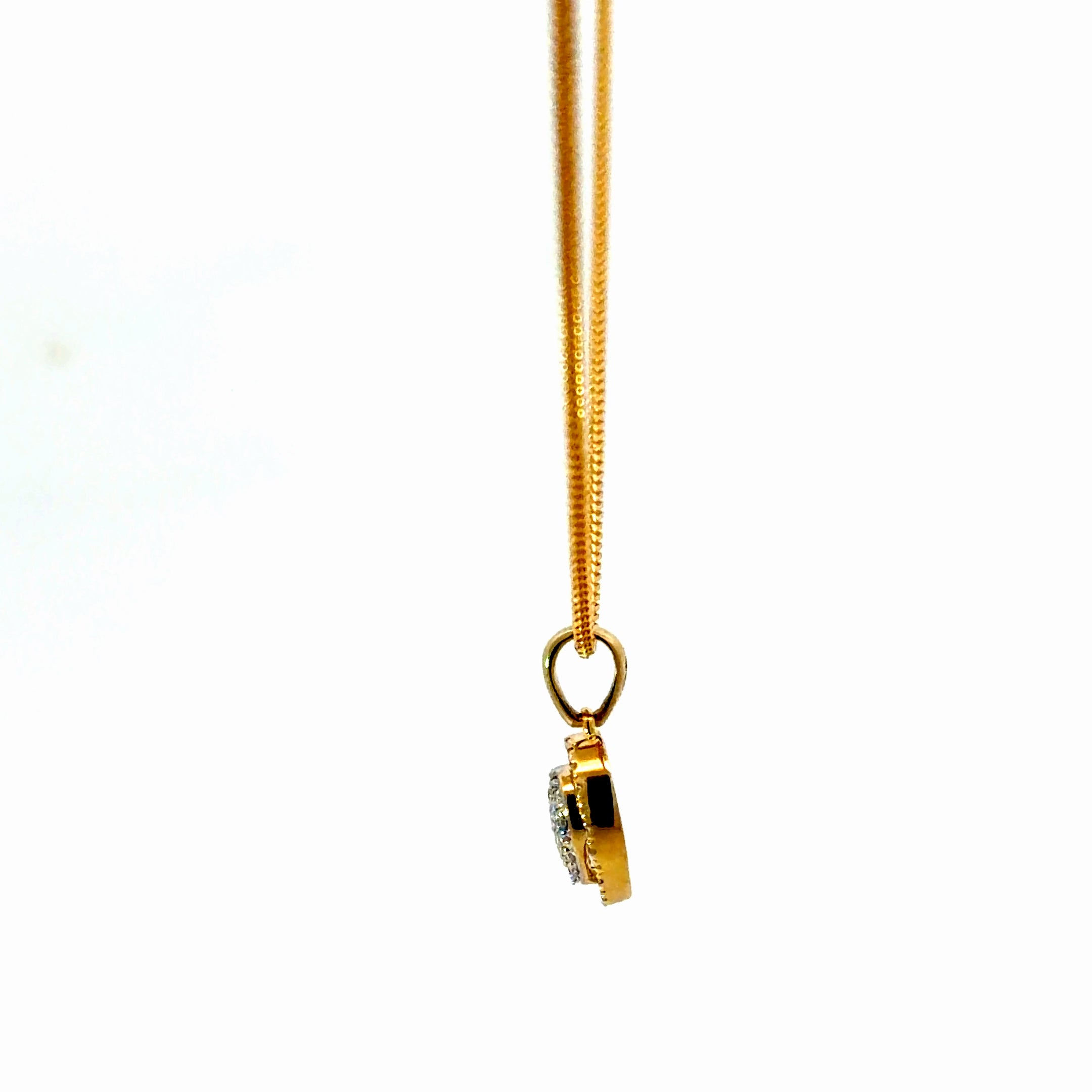 10k Gold & Diamonds - Pendant ONLY