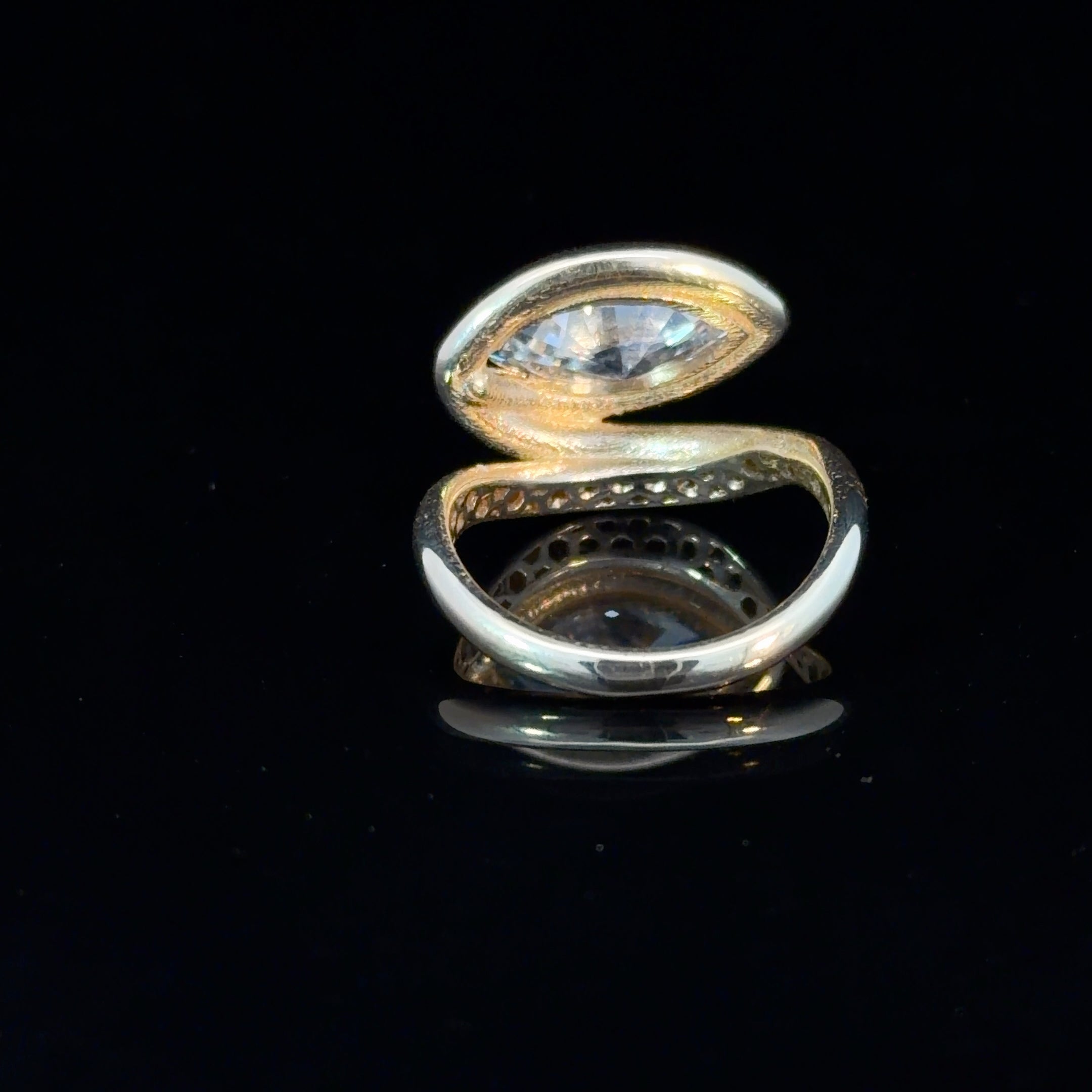 14k Gold & Lab-Grown Diamond Ring