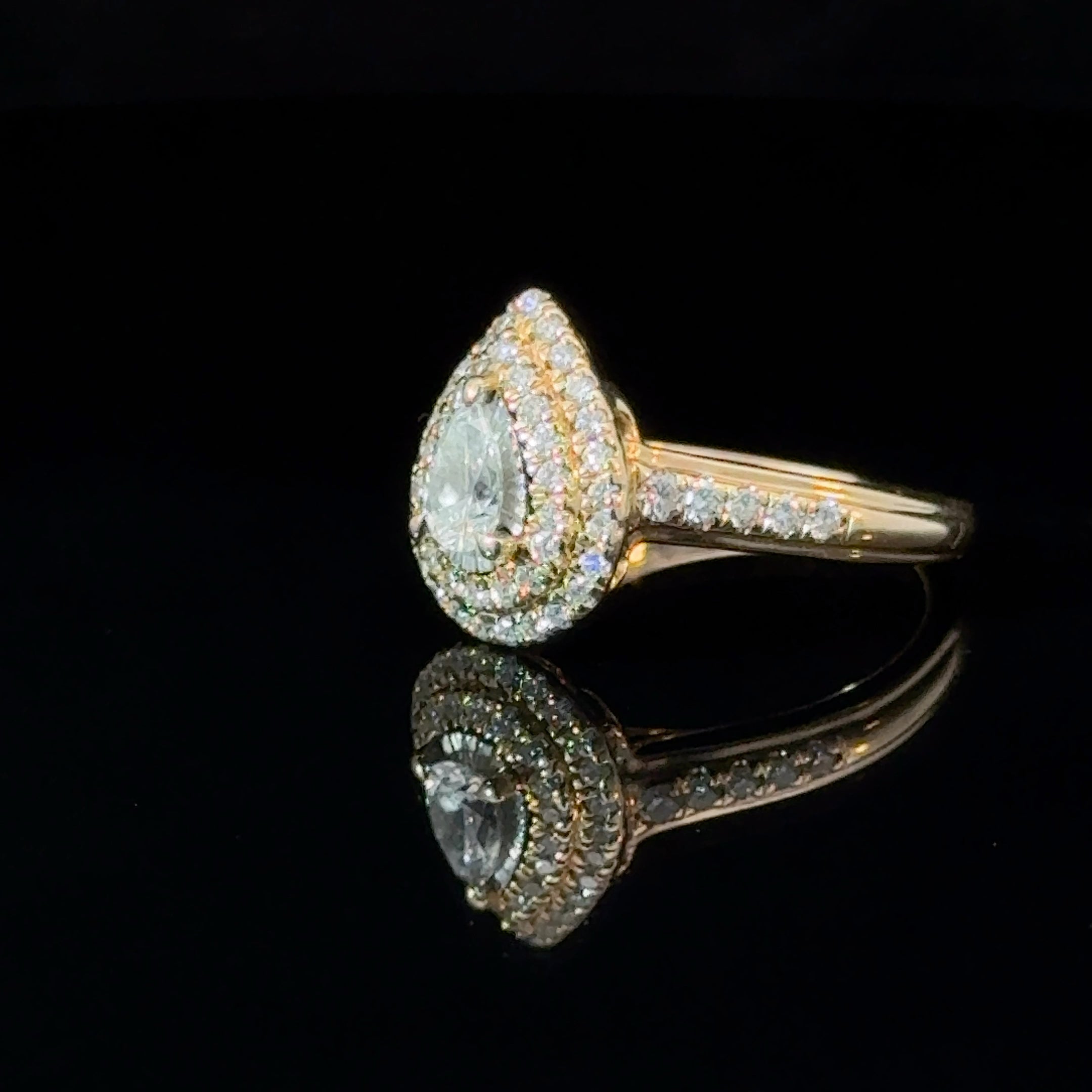 14k Gold & Diamonds Ring