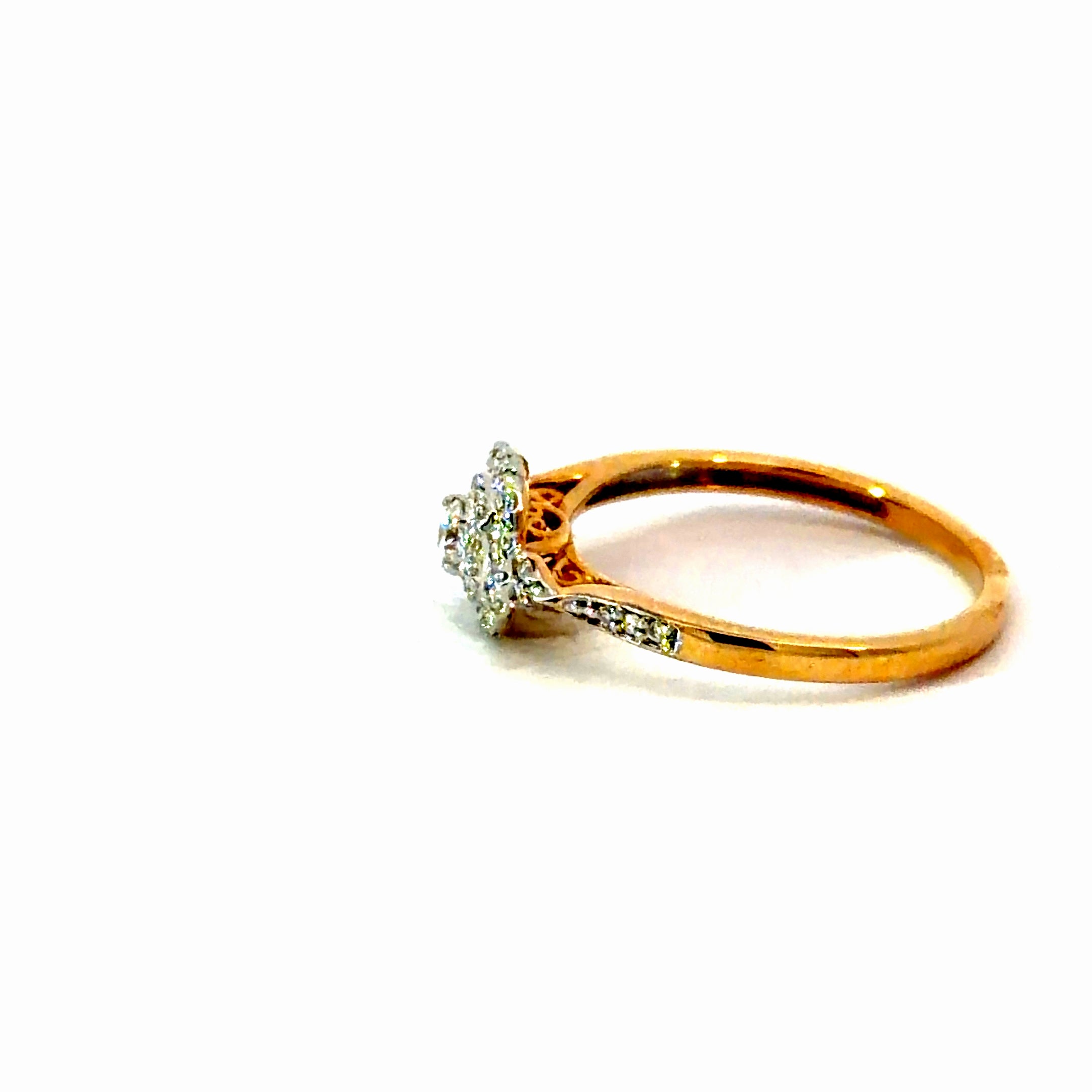 10k Gold & Diamonds Ring