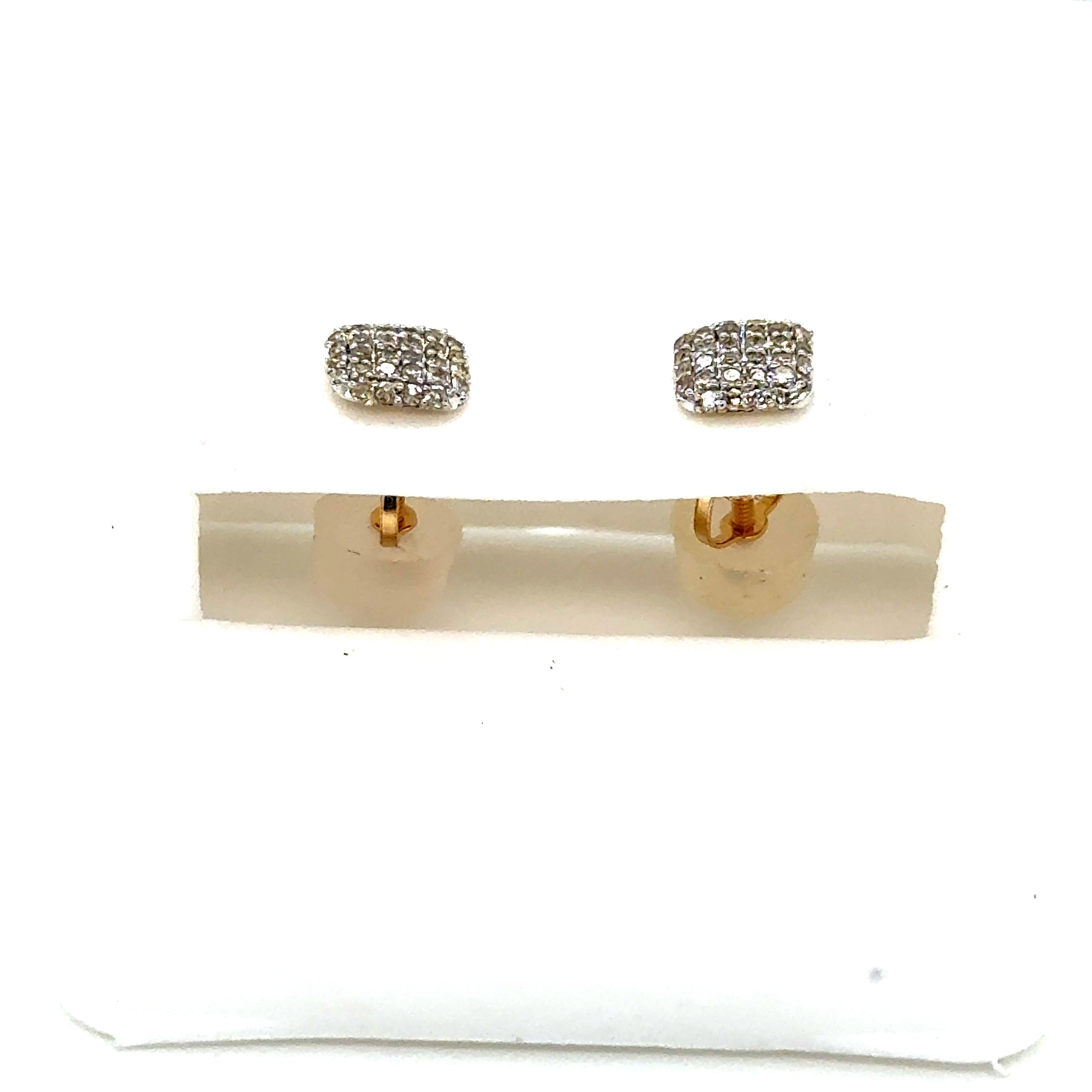 14k Gold- Diamond Studs