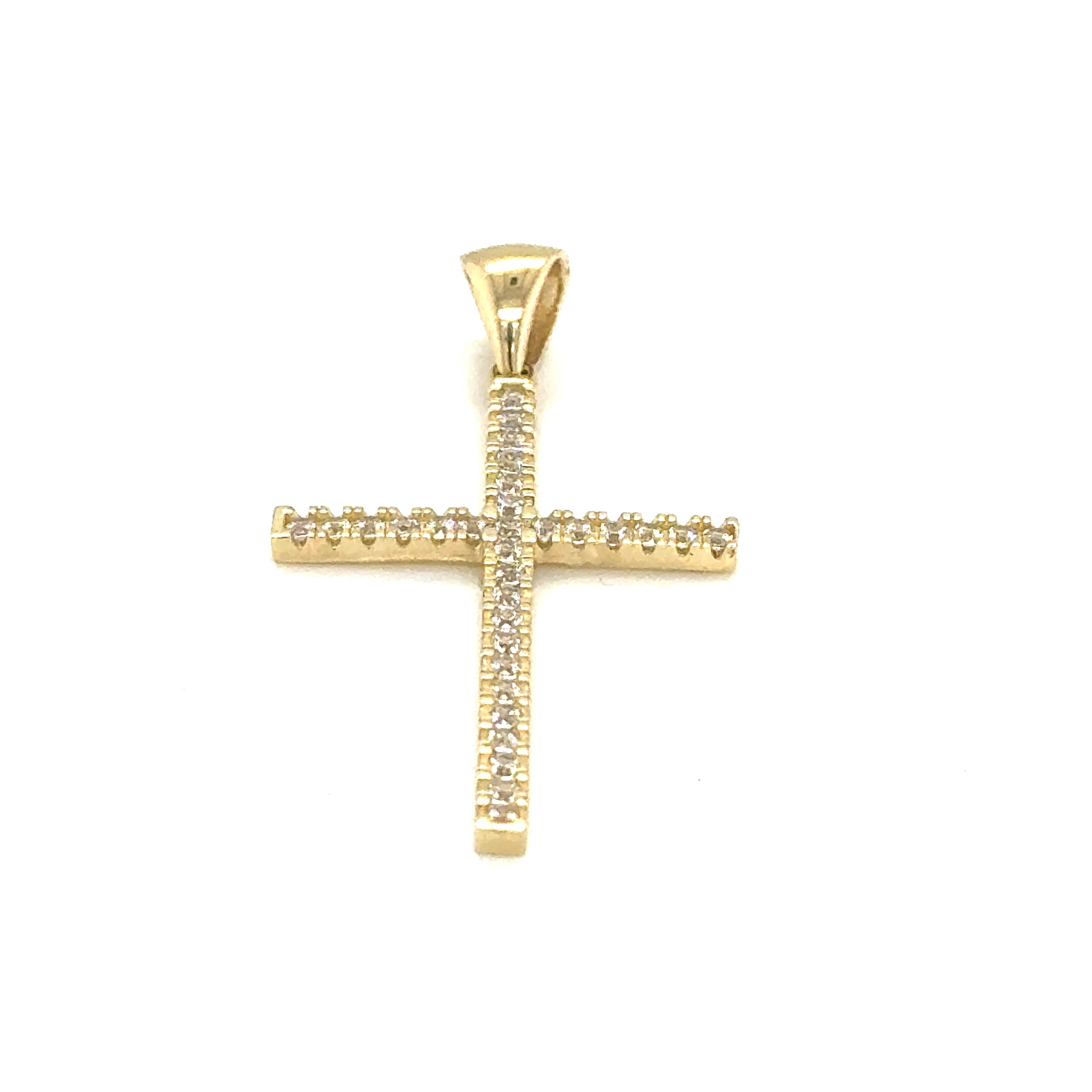 14k Gold - Cross Pendant