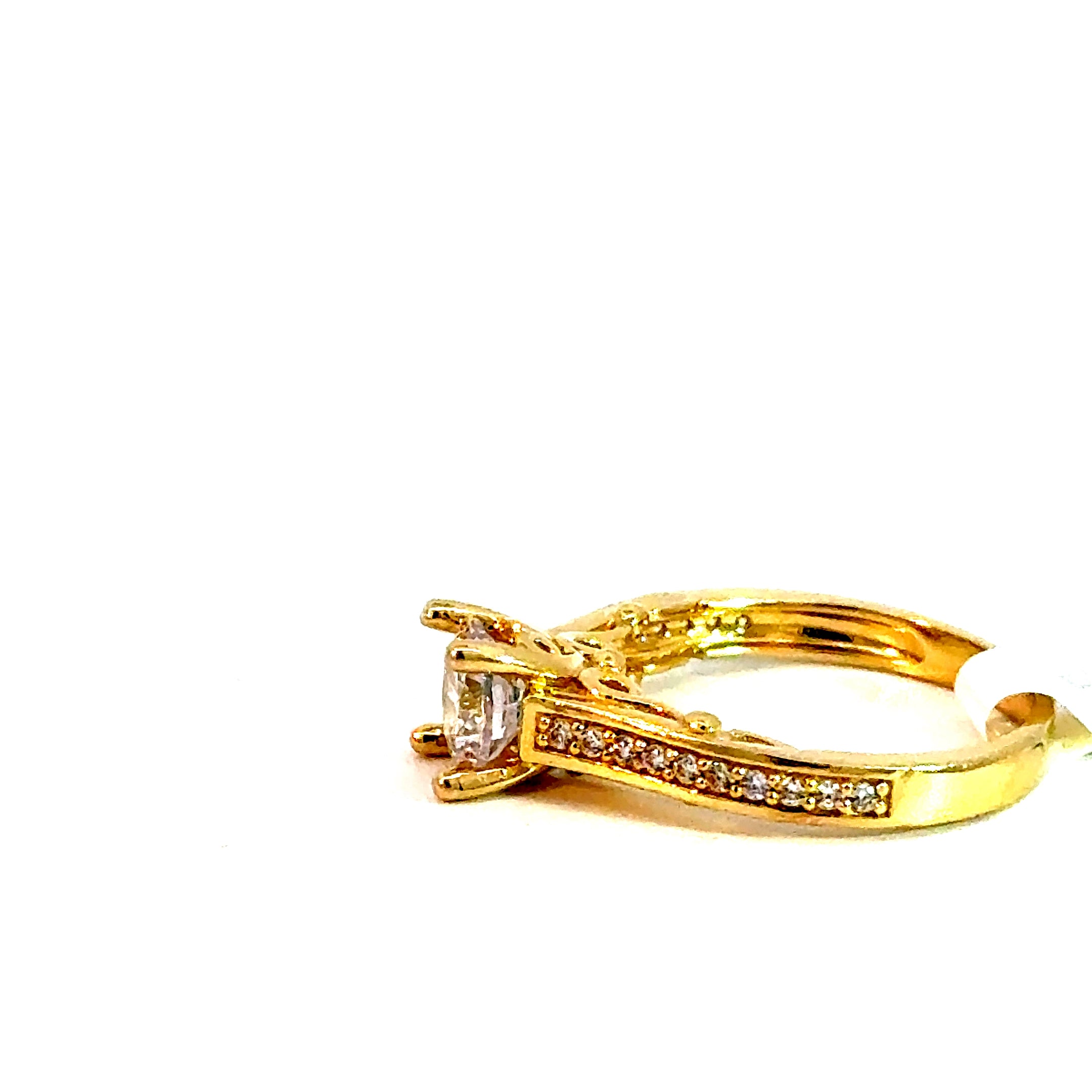 14k Gold - Statement Ring
