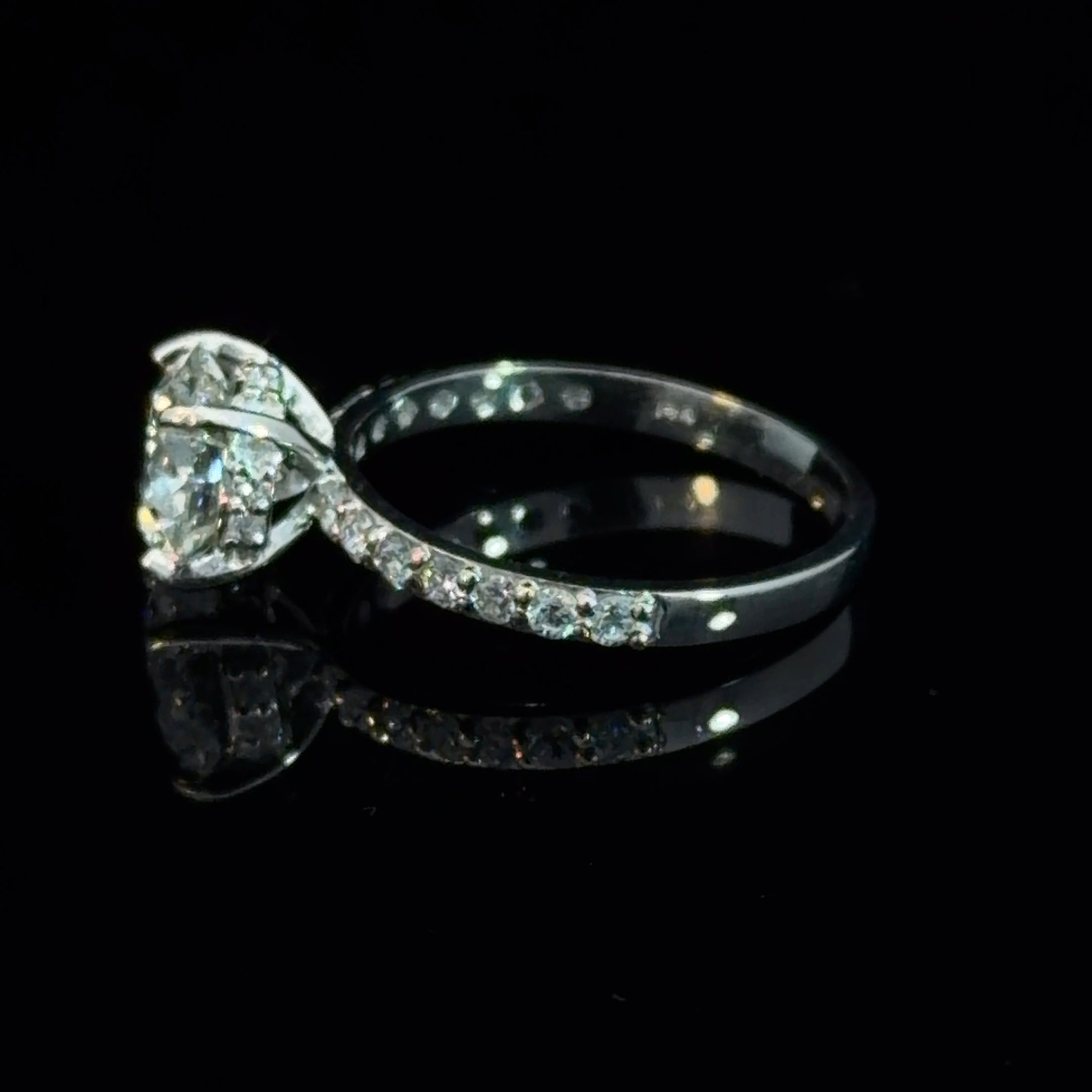 2.04CT Round Brilliant Lab-Grown Diamond Ring