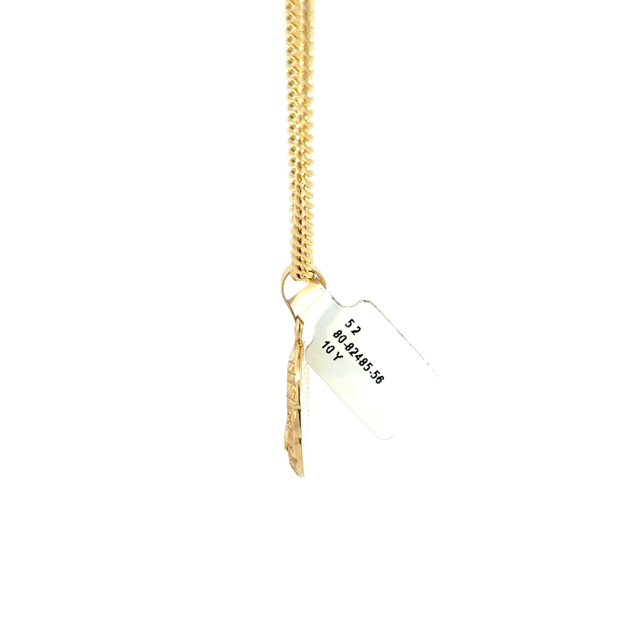 10k Gold Set - 3mm Cuban Chain + Pendant