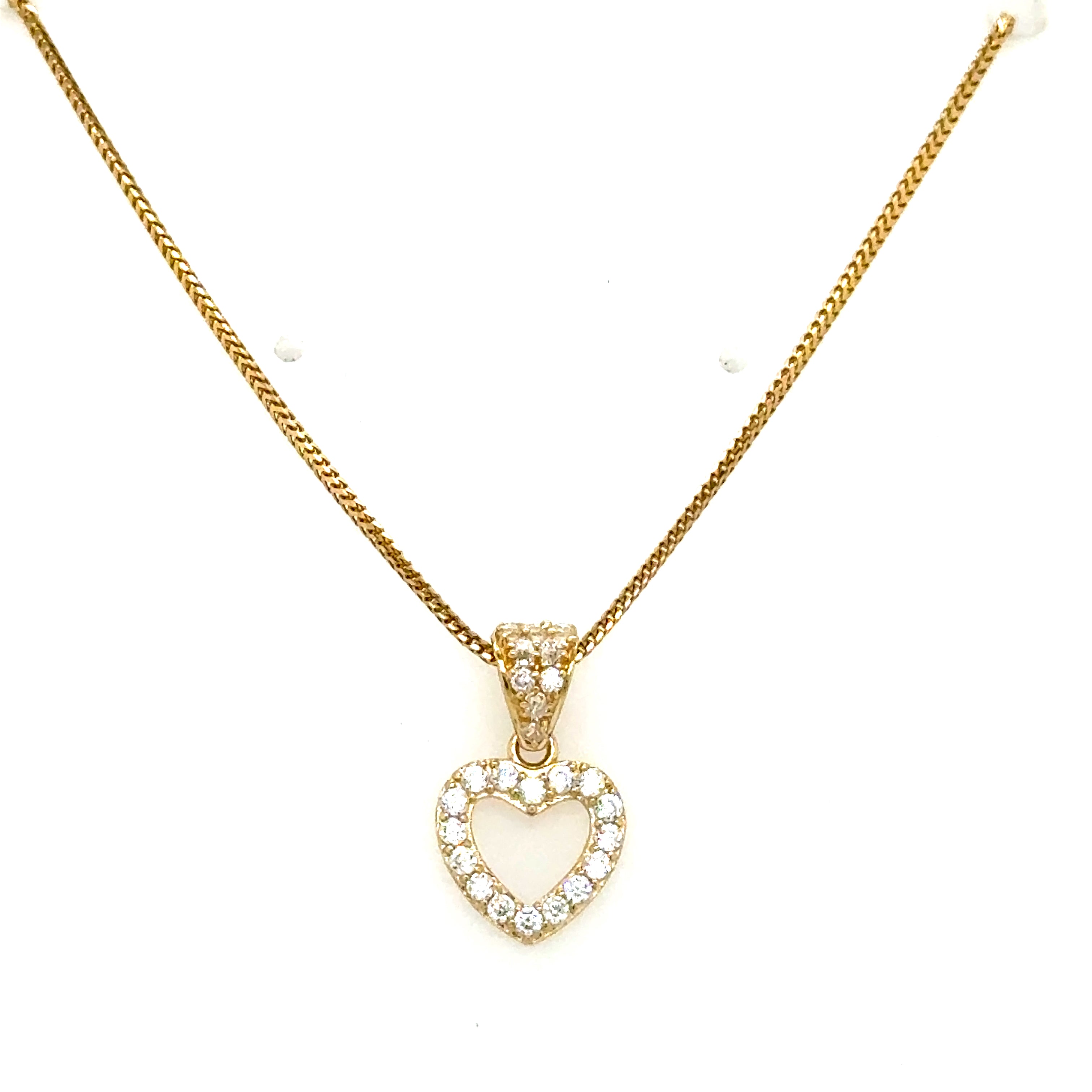 10k Gold - Heart (+CHAIN)