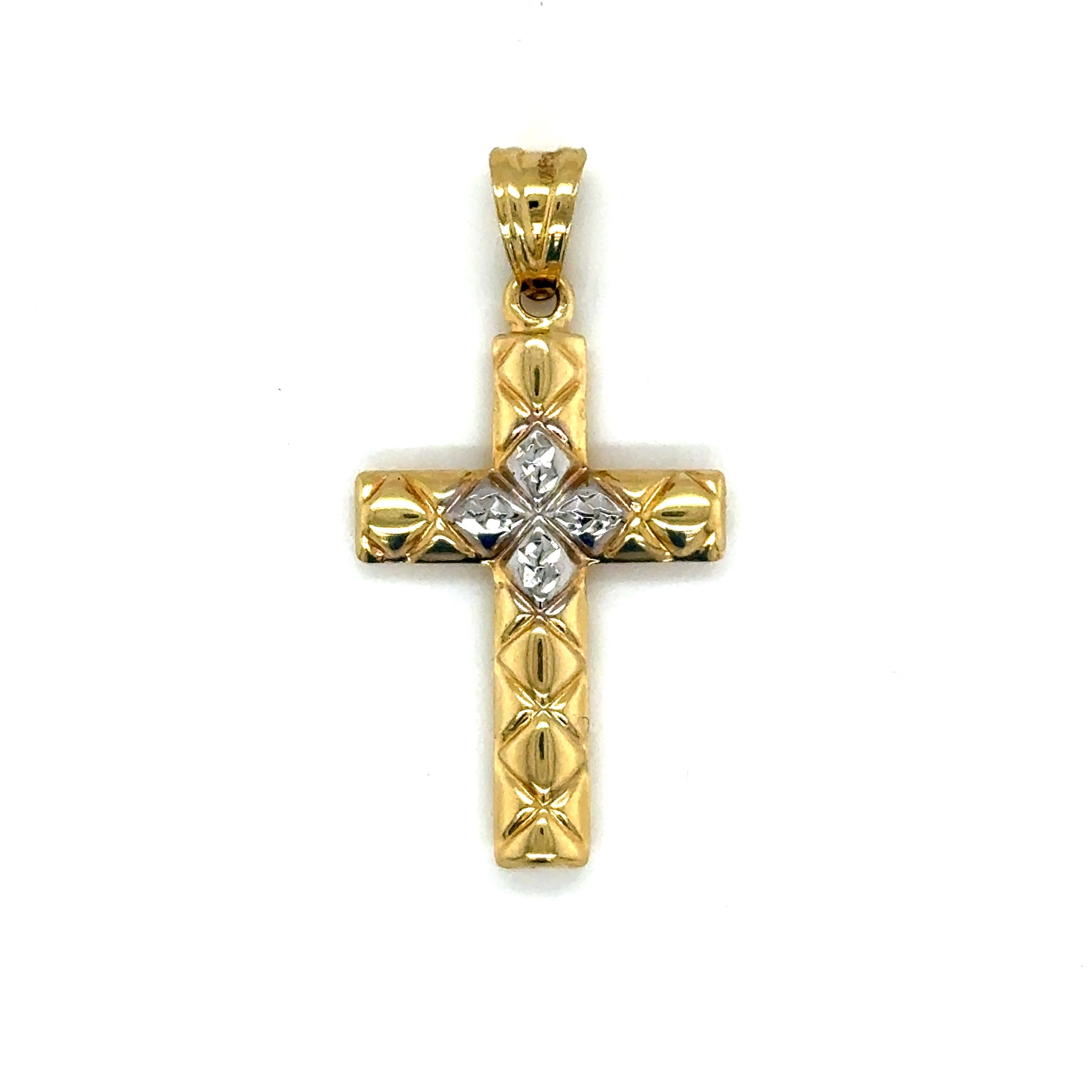 14k Gold - Cross Pendant – LVLSJEWELRY