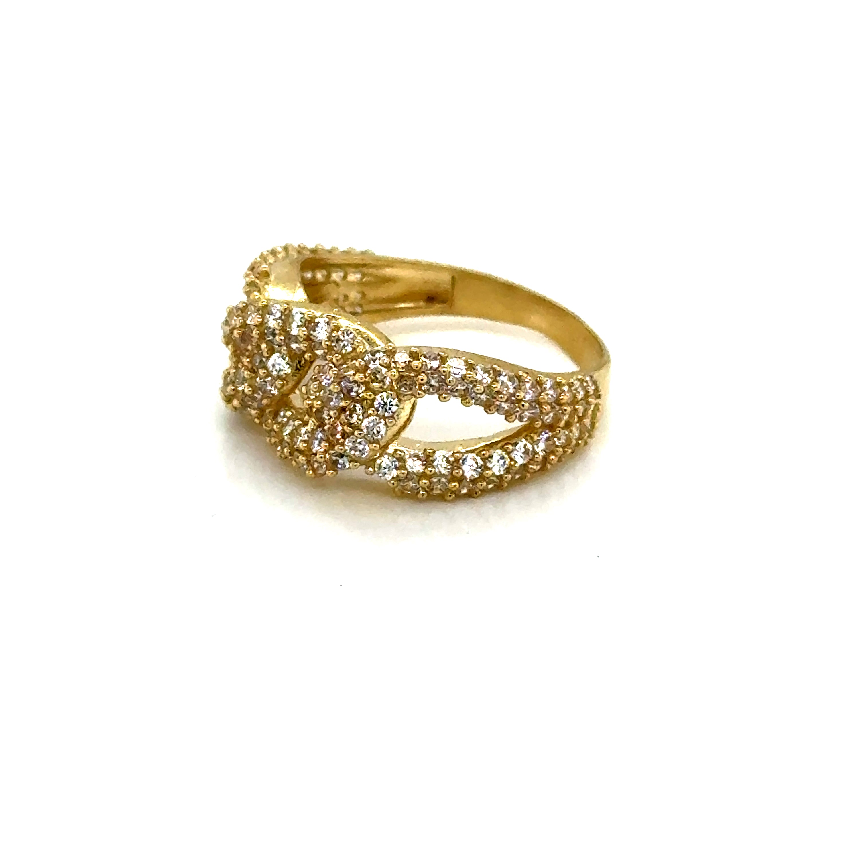 10k Gold - Cuban Ring