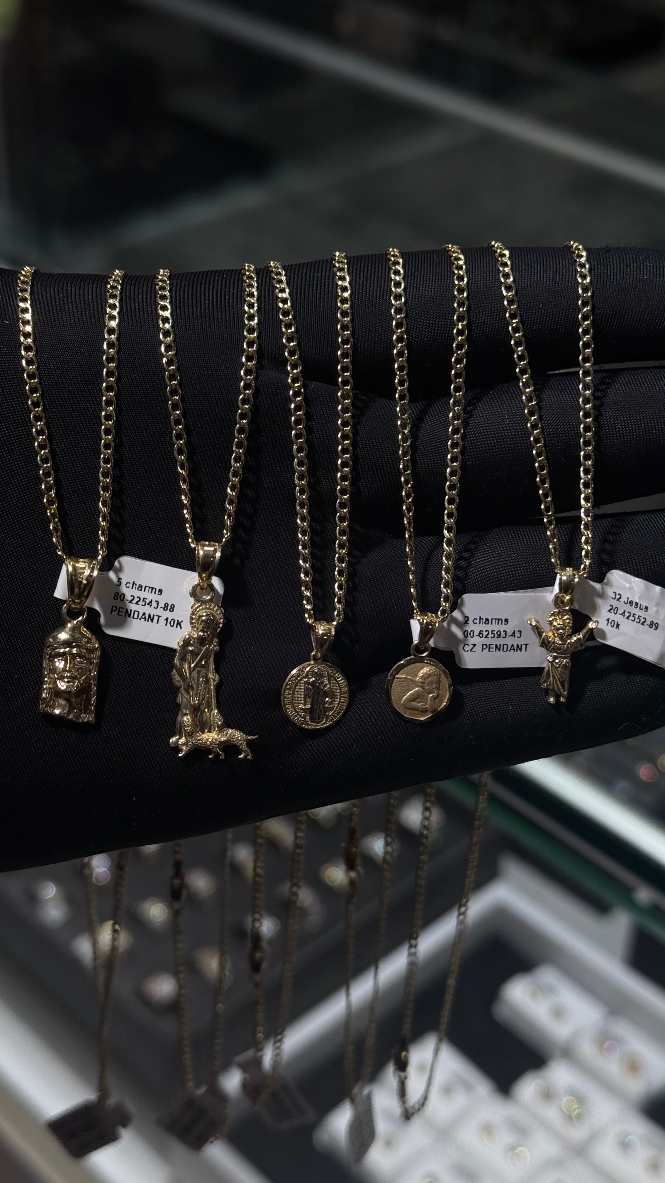 10k Gold Set - 2mm Cuban Chain + Pendant