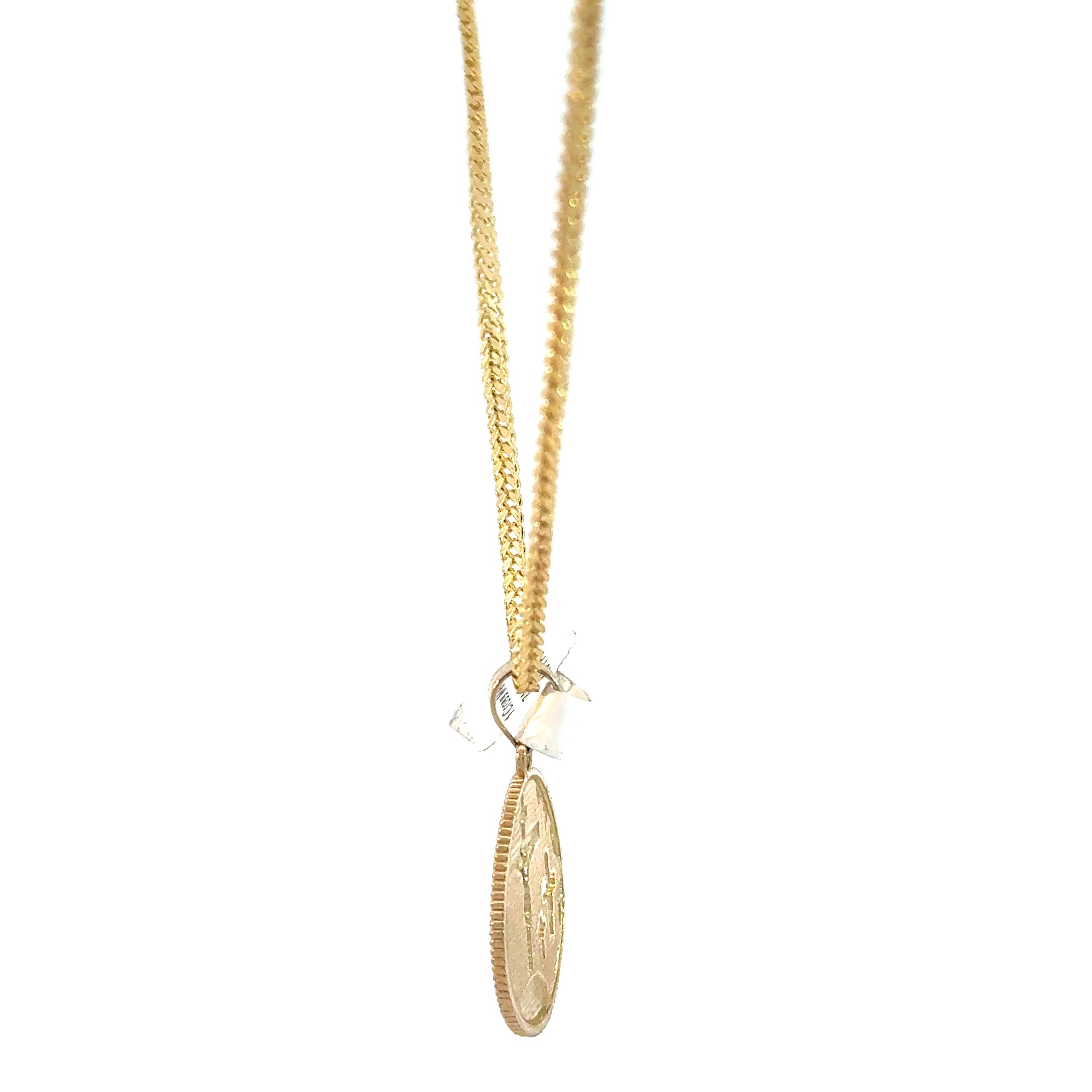 10k Gold Set - 1.8mm Franco Chain + Pendant